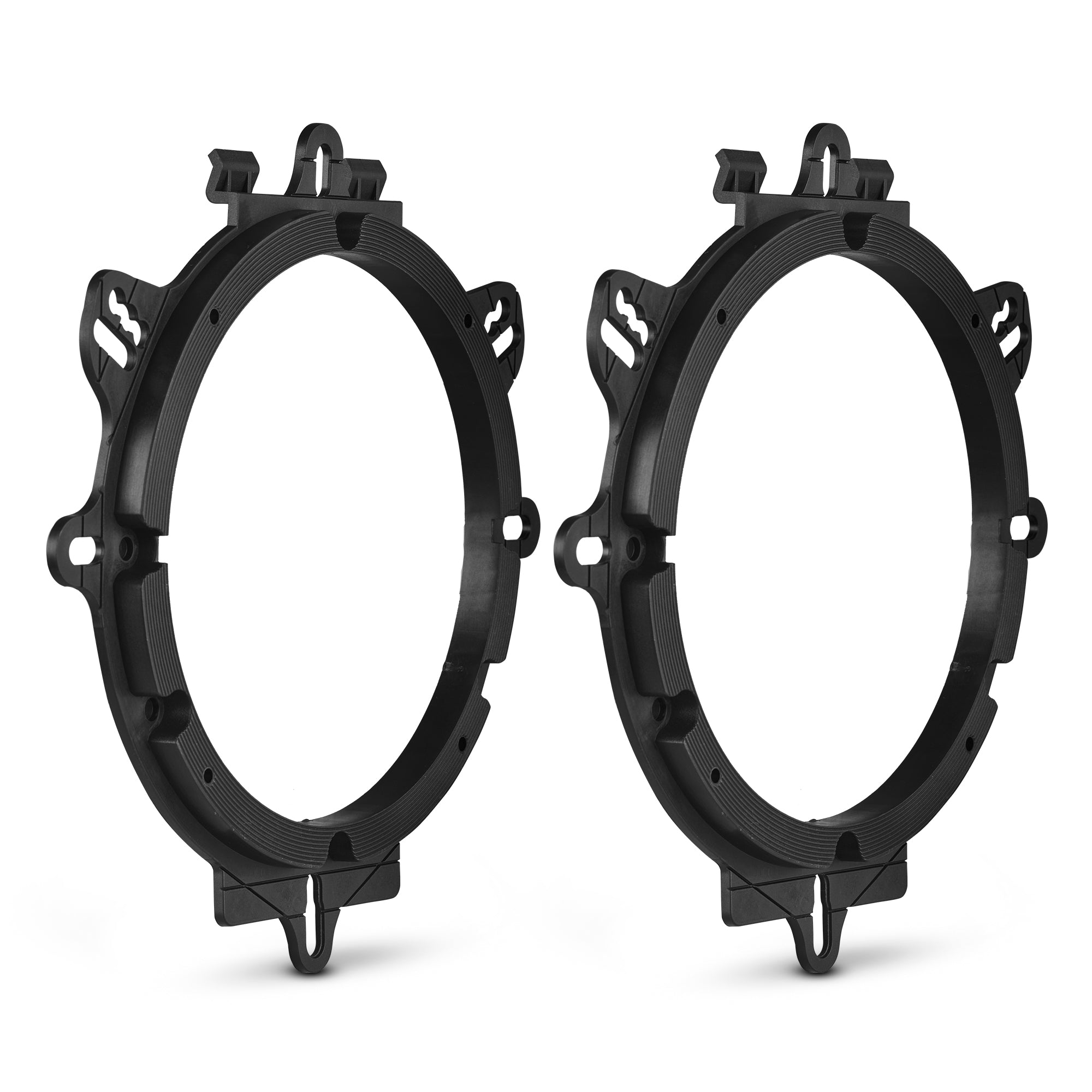 Pro Audio Hybrid Speaker Bundle: 6.5" & 6x9" Midrange Speakers with Built-In Compression Tweeters