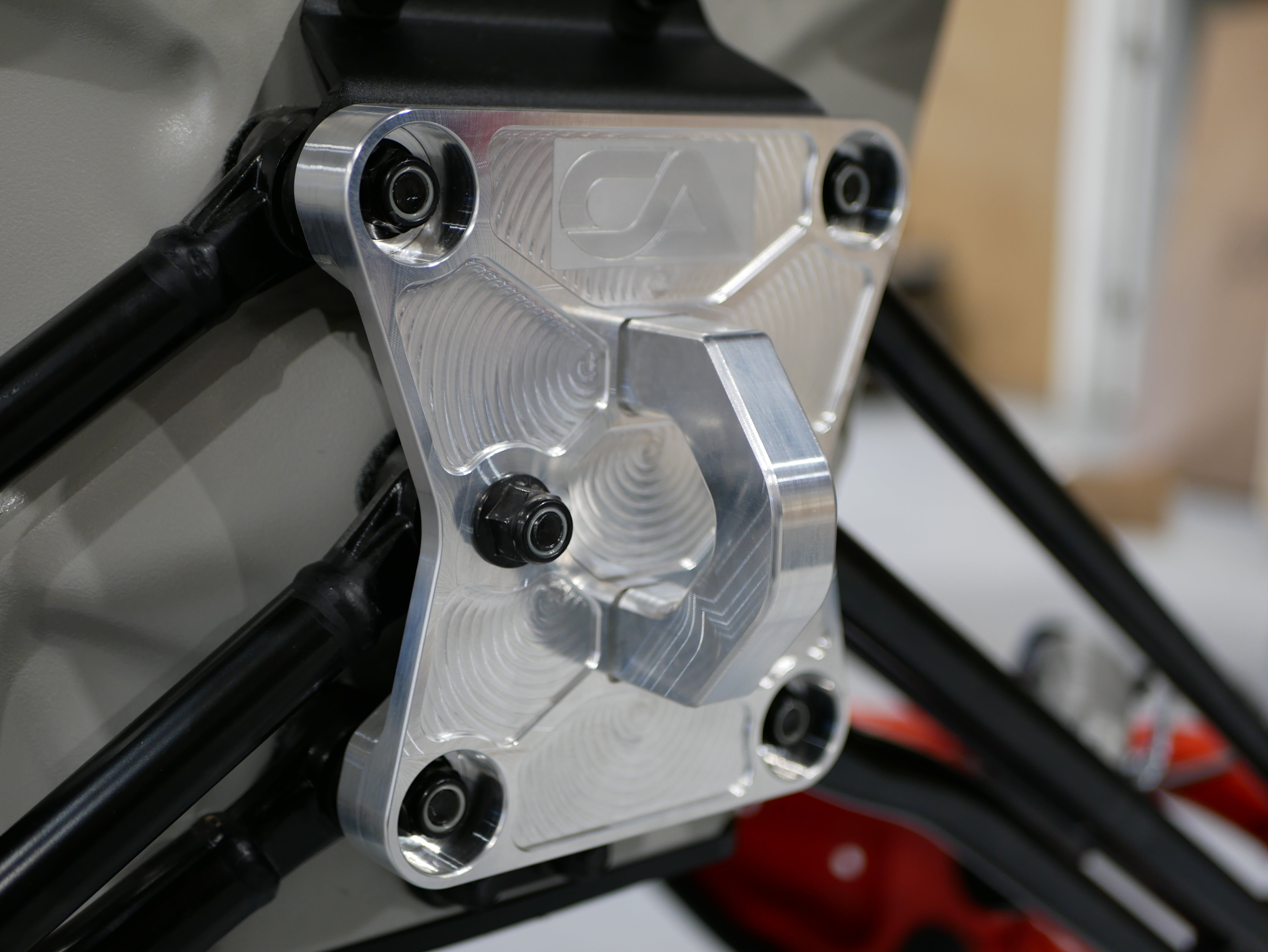 CA Tech Pull Plate 3D scanned for perfect fitment and machined from 6061 aluminum with a finished thickness of 1" for maximum durability, the new 2022 Can-Am X3 pull plate is easy to install and built to last a lifetime. OEM color matching ensures all CA Tech parts will pair perfectly with your build.