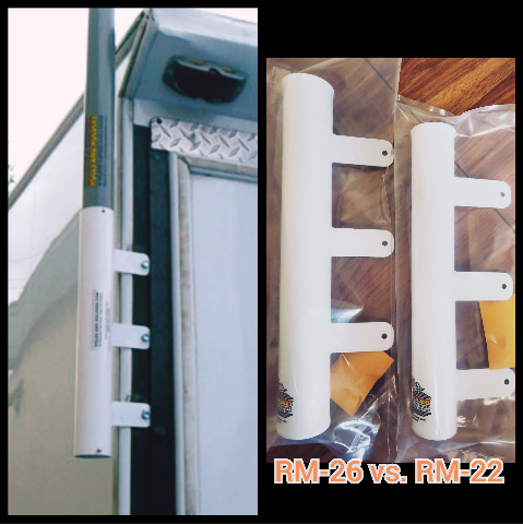 Trailer Ramp Mount for Flagpoles