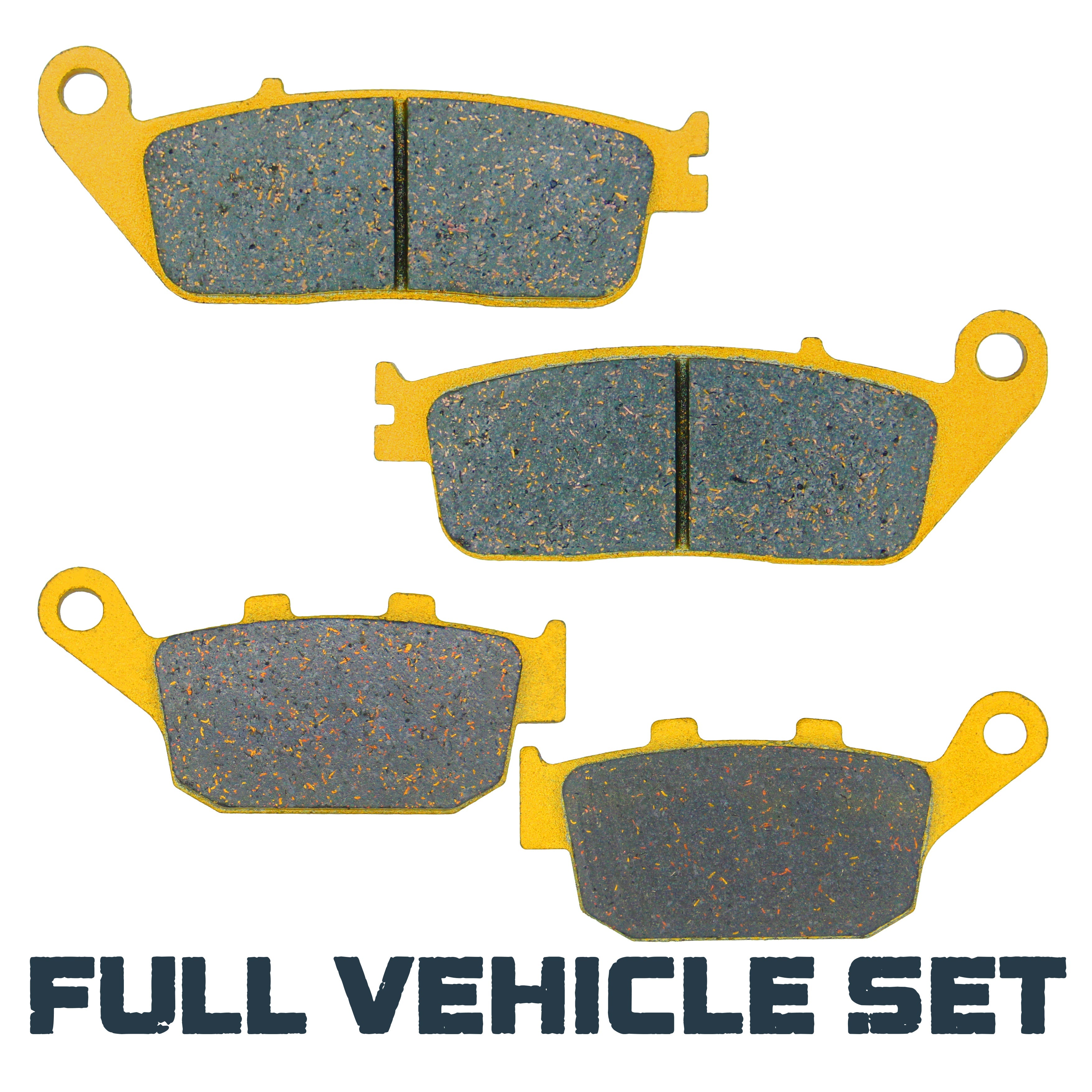 Honda CMX300/500 Rebel 2017-2026 Ceramic Brake Pad Set