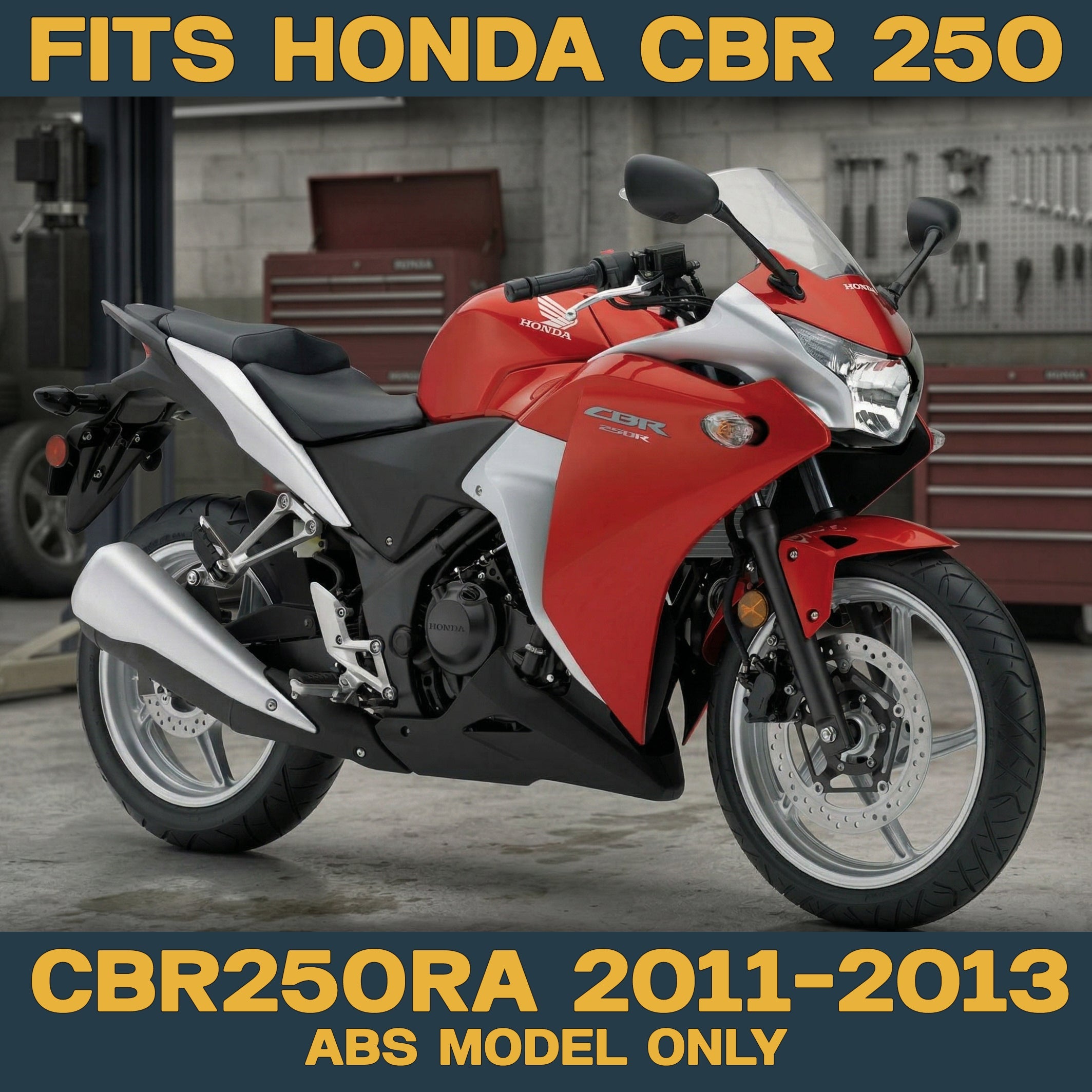 Honda CBR250R 2011-2013 Ceramic Brake Pad Set