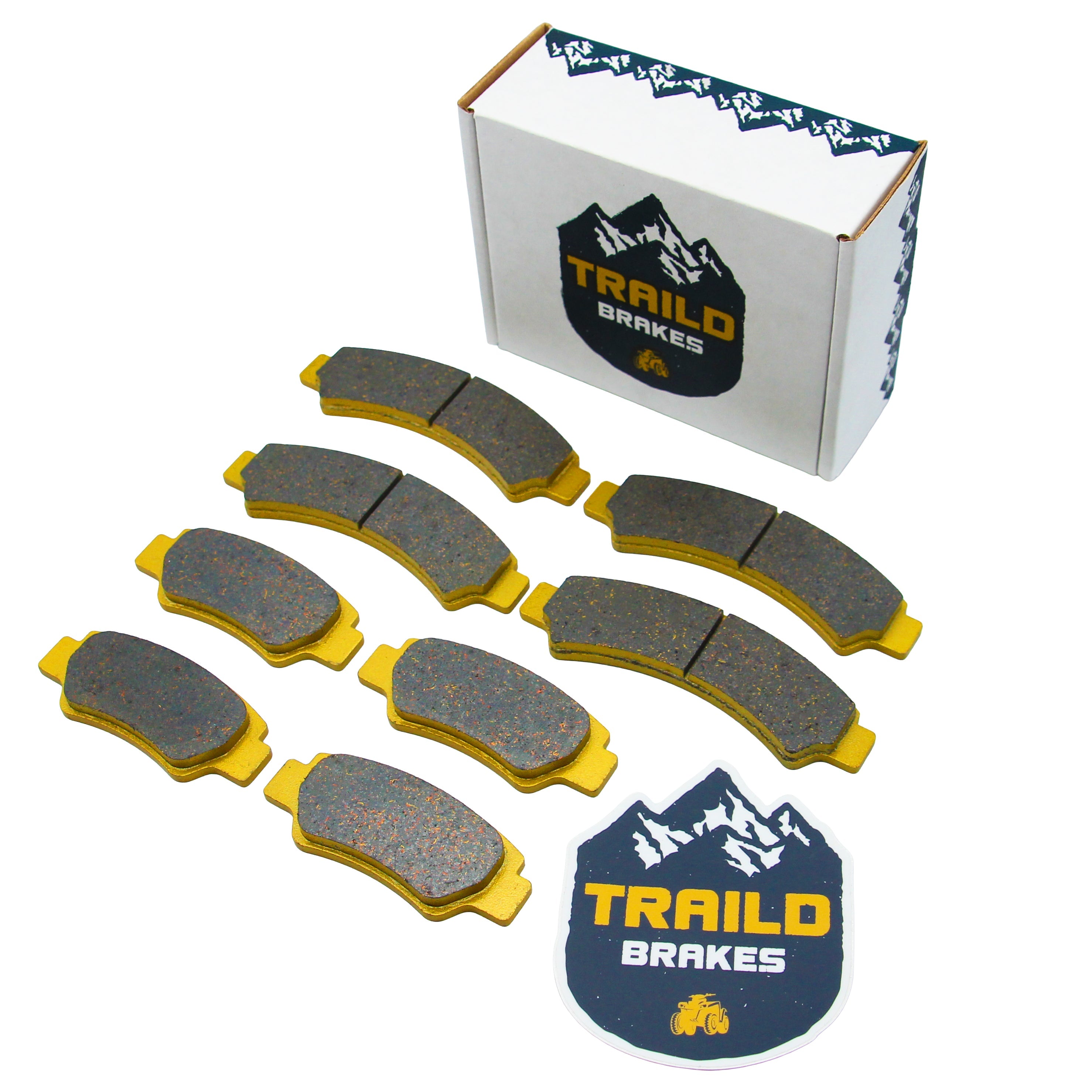CFMoto U10 PRO/U10XL PRO 2025-2026 Ceramic Brake Pad Set
