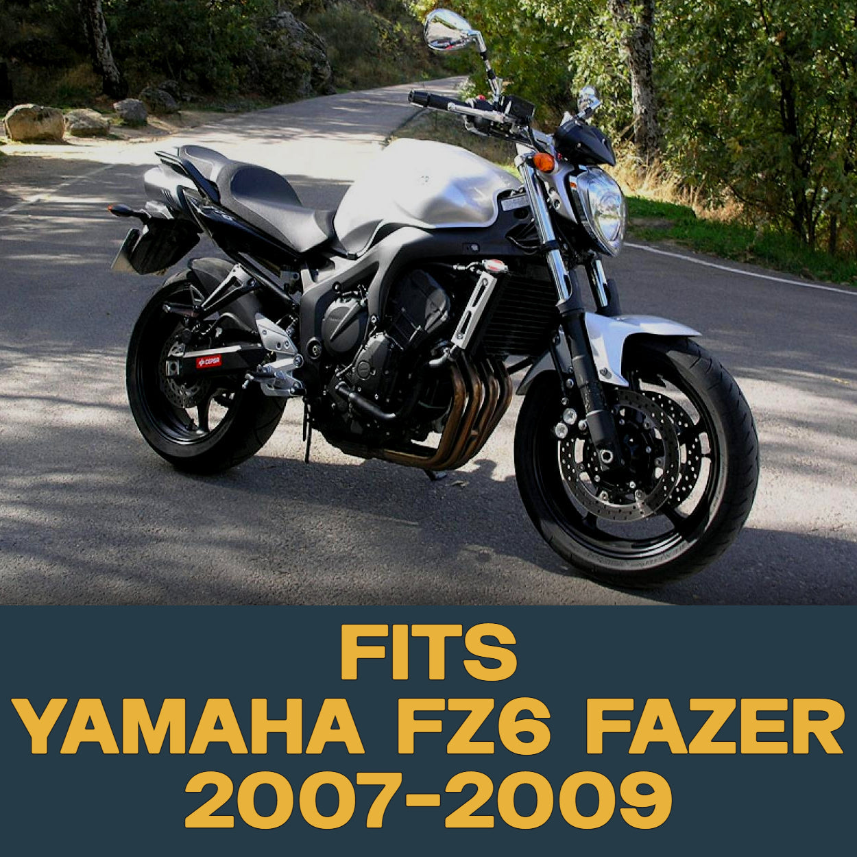 Yamaha FZ6 Fazer 2007-2009 Ceramic Brake Pad Set