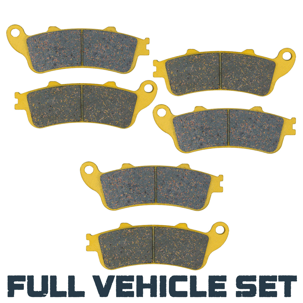 Honda Gold Wing 2001-2017 Ceramic Brake Pad Full Vehicle Set