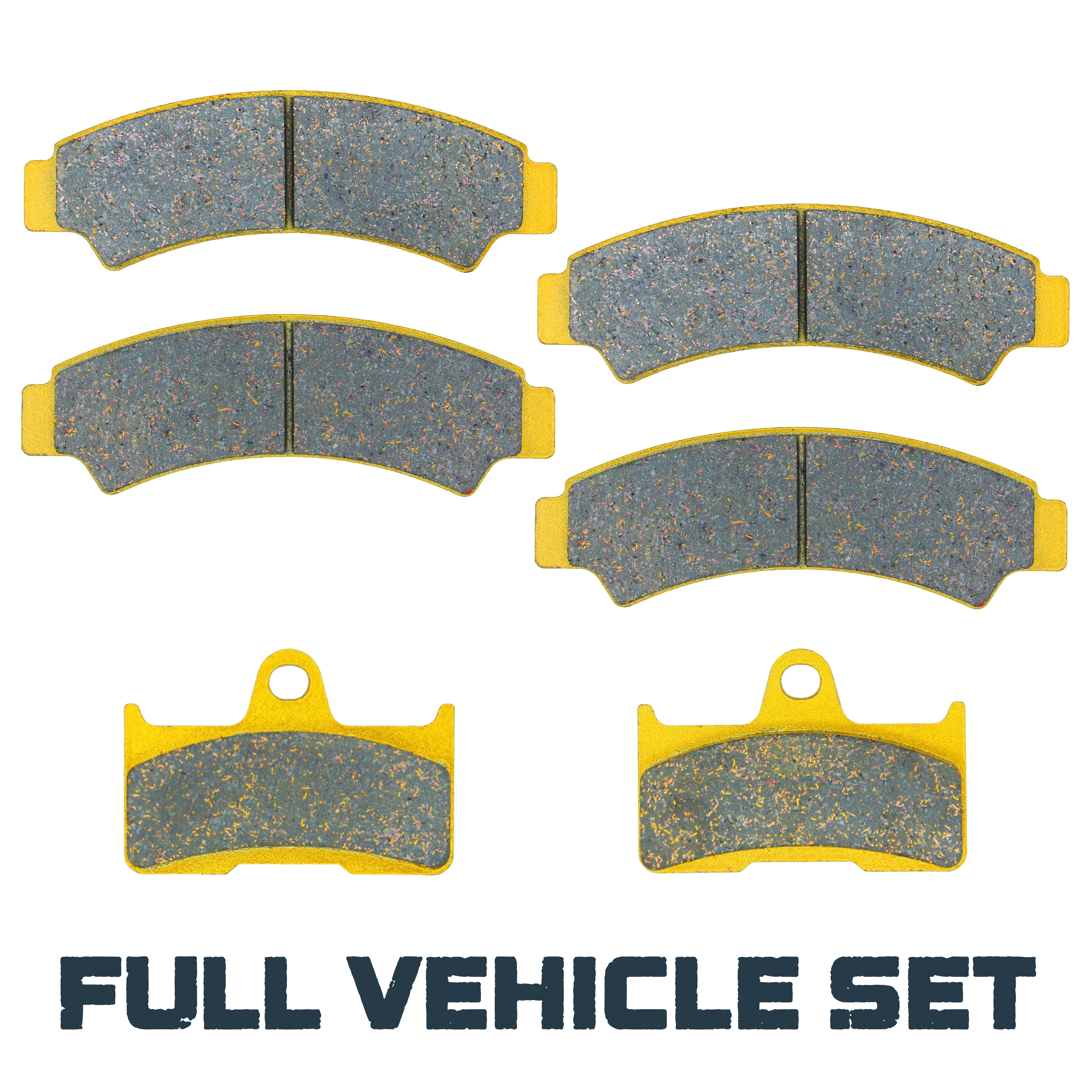 Segway Snarler AT5/AT6 SE (3 Caliper Set) 2021-2025 Ceramic Brake Pad Set