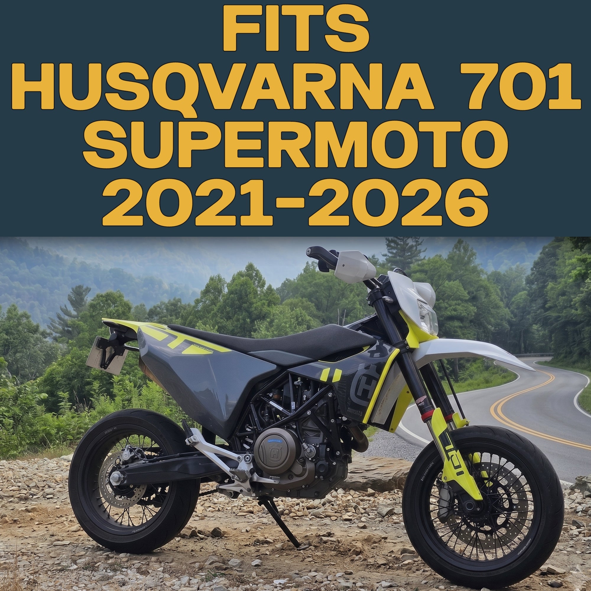 Husqvarna 701 Supermoto 2021-2026 Ceramic Brake Pad Set