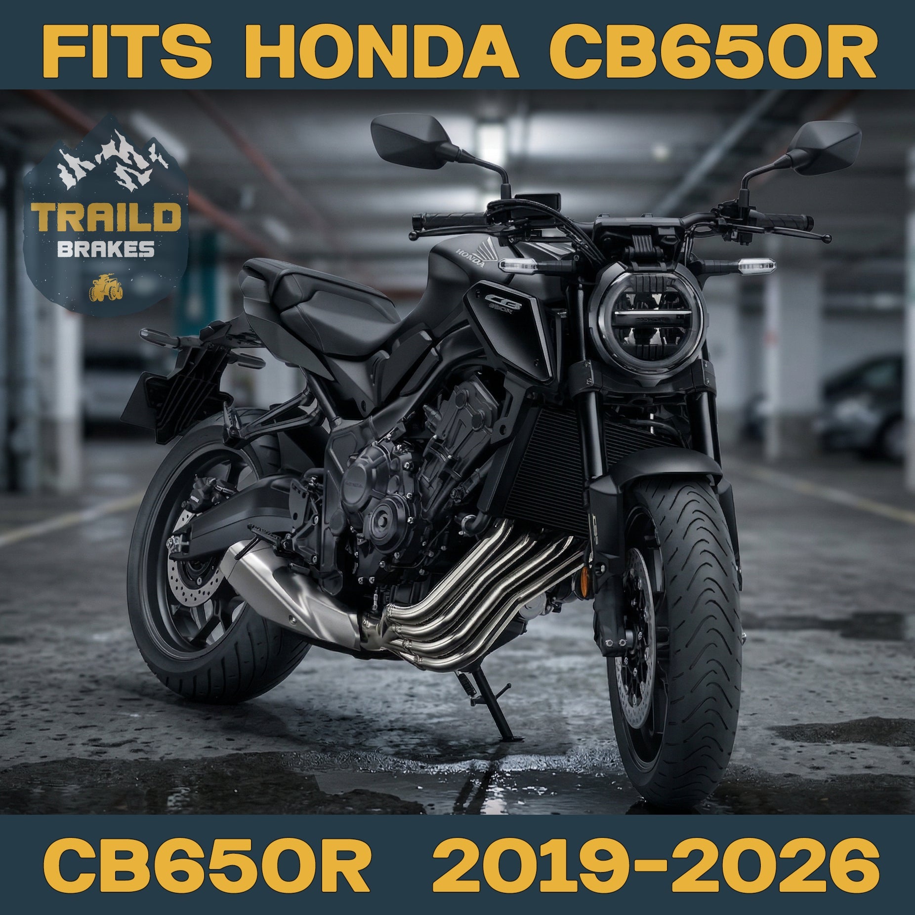 Honda CB650R 2019-2026 Ceramic Brake Pad Set