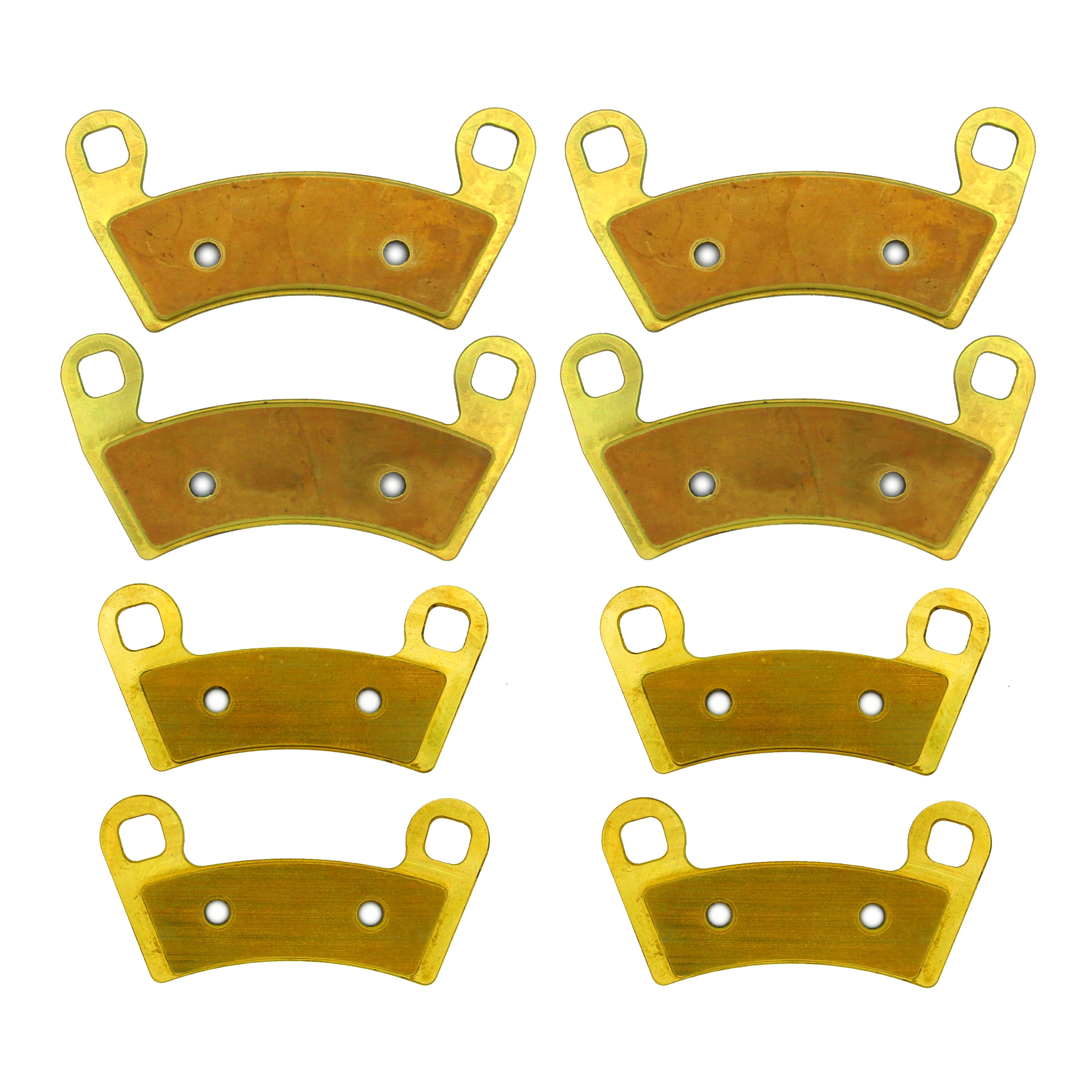 Polaris RZR XP 1000/XP4 1000/RZR 4 900/S 4 1000/S 4 900/XP S/XP S 4 2015-2026 Brass Brake Pad Set