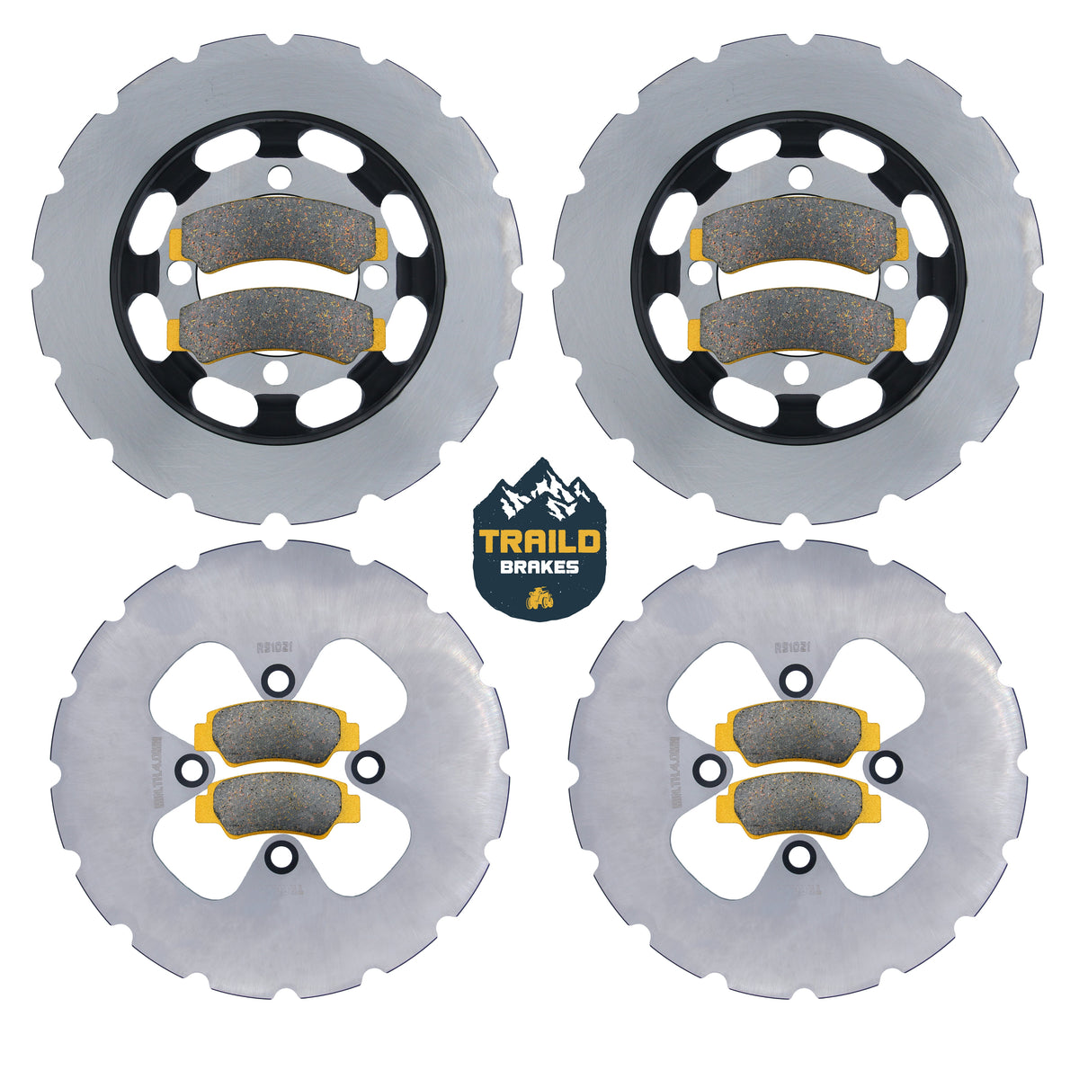 CFMoto CFORCE 800/1000 2024-2026 Ridge Rider Rotor and Pad Kit