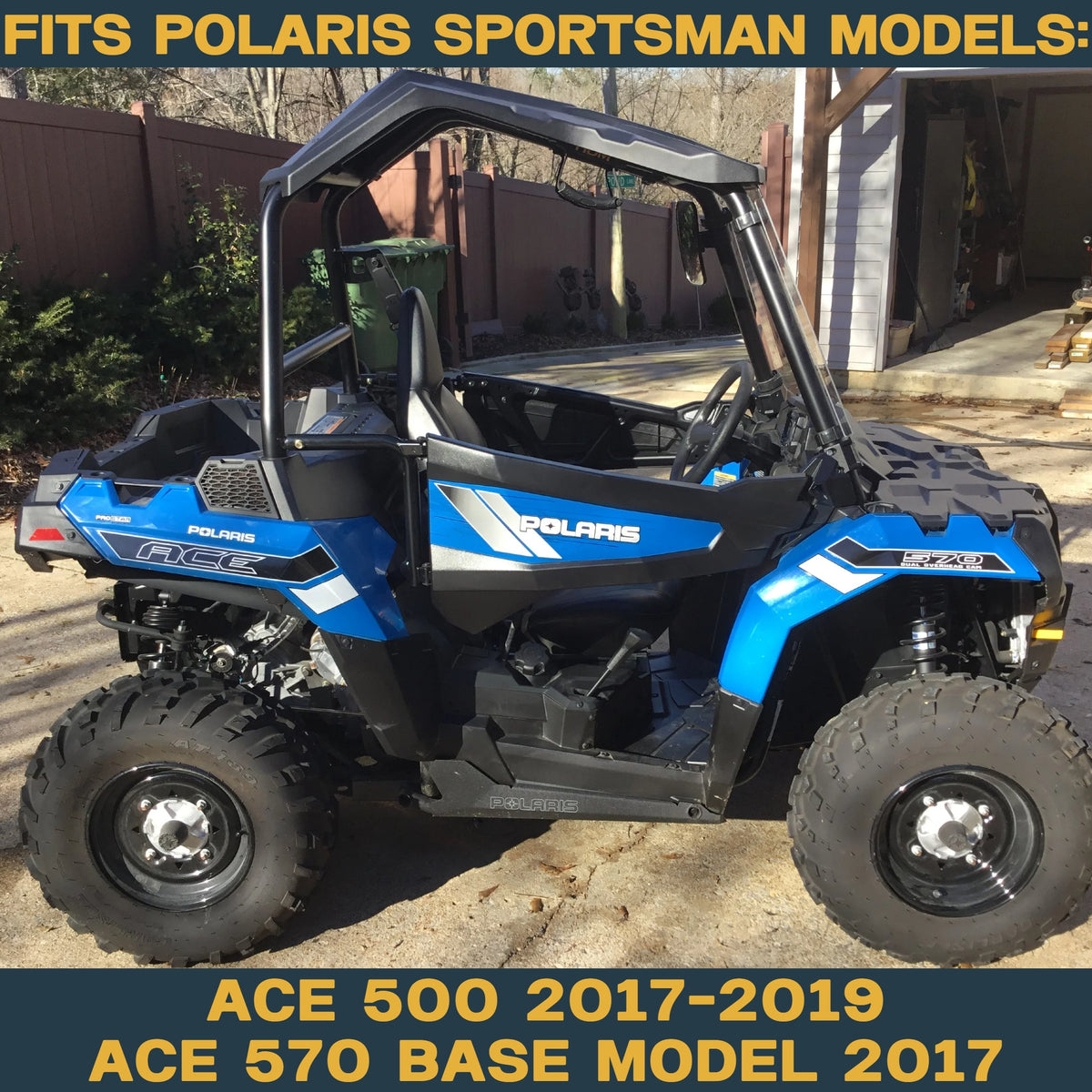 Polaris Sportsman ACE 500/570 2017-2019 Ridge Rider Rotor and Pad Kit
