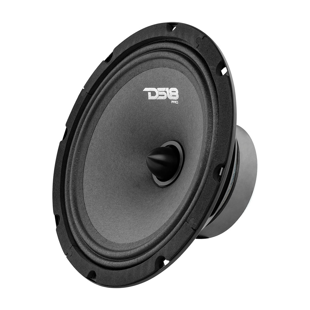 DS18 PRO-B8.4 8" Mid-Range Car Audio Loudspeaker with Bullet 140 Watts 4-Ohm