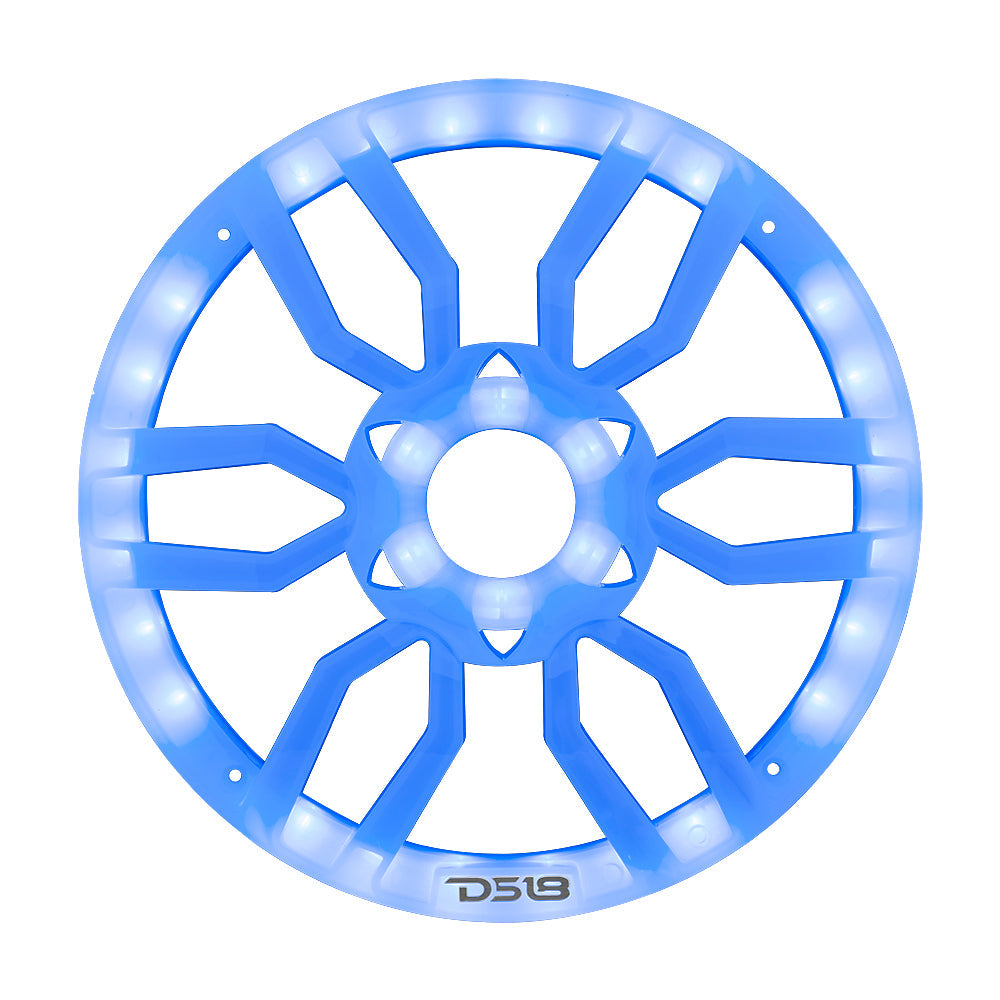 10" Universal Speaker Grill Cover -RGB LED Lights