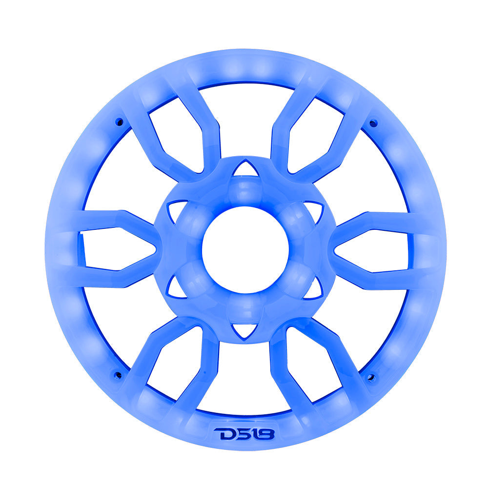 8" Universal Speaker Grill Cover -RGB LED Lights