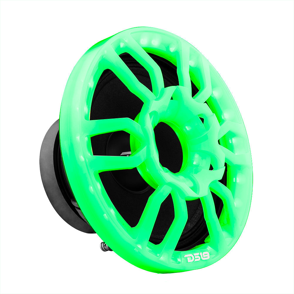 8" Universal Speaker Grill Cover -RGB LED Lights