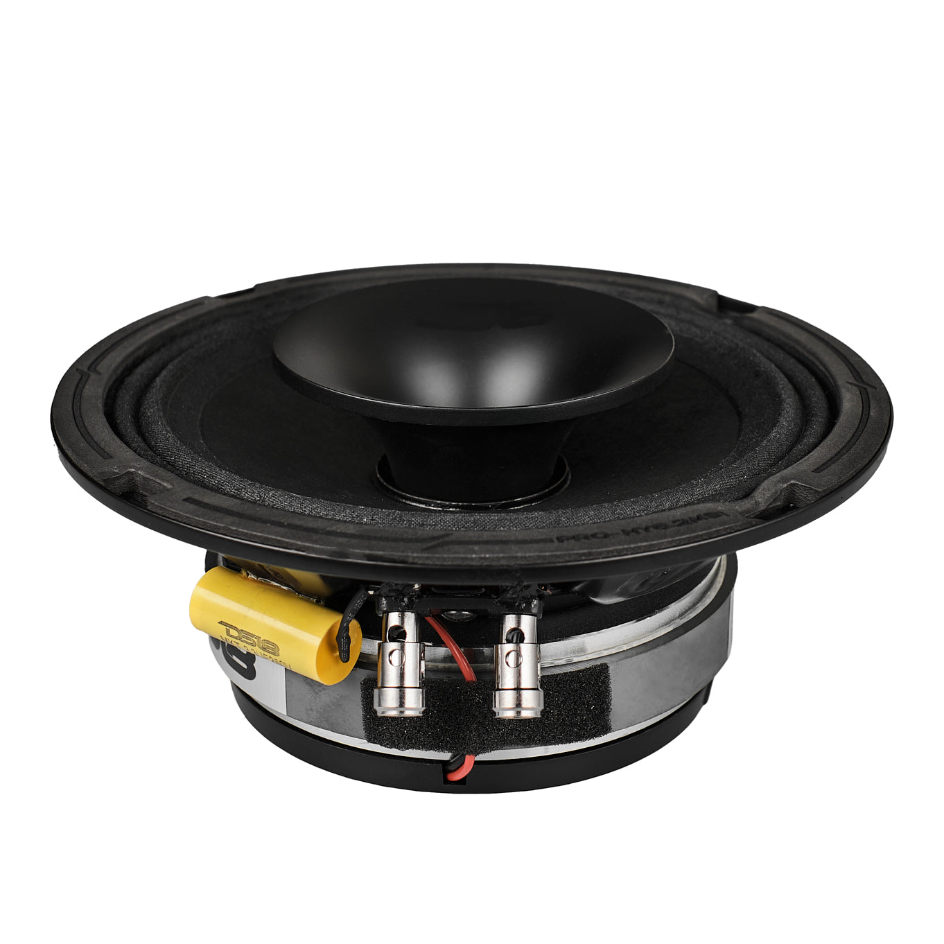 PRO 6.5" Hybrid Slim Loudspeaker with a 1" Compression Driver Horn 150 Watts Rms 2-Ohm