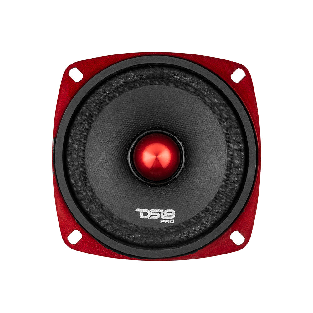 PRO-X 4" Mid-Range Loudspeaker with Bullet | 100W RMS 4-Ohm