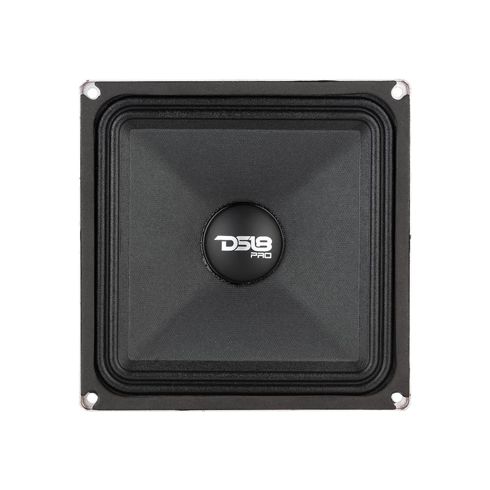 PRO 6.5" Square Midrange Loudspeaker 450 Watts 4-ohm