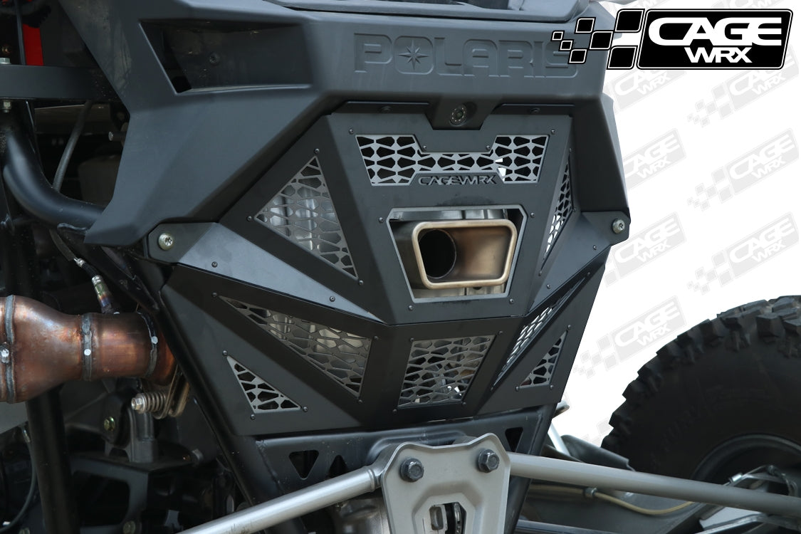 Polaris RZR Pro R Rear Exhaust Cover