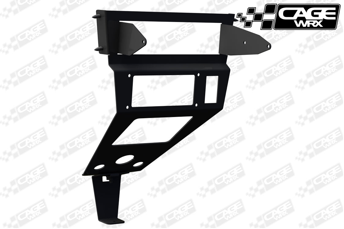 Polaris RZR PCI Radio & Intercom Mount | (2020-2024) Pro R / Pro S / Turbo R / Pro XP | KENWOOD RADIO