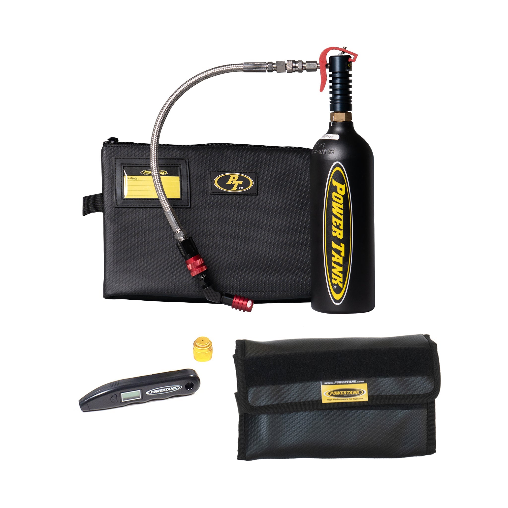 All-In-One Tire Repair Kit with 20 oz CO2 air source