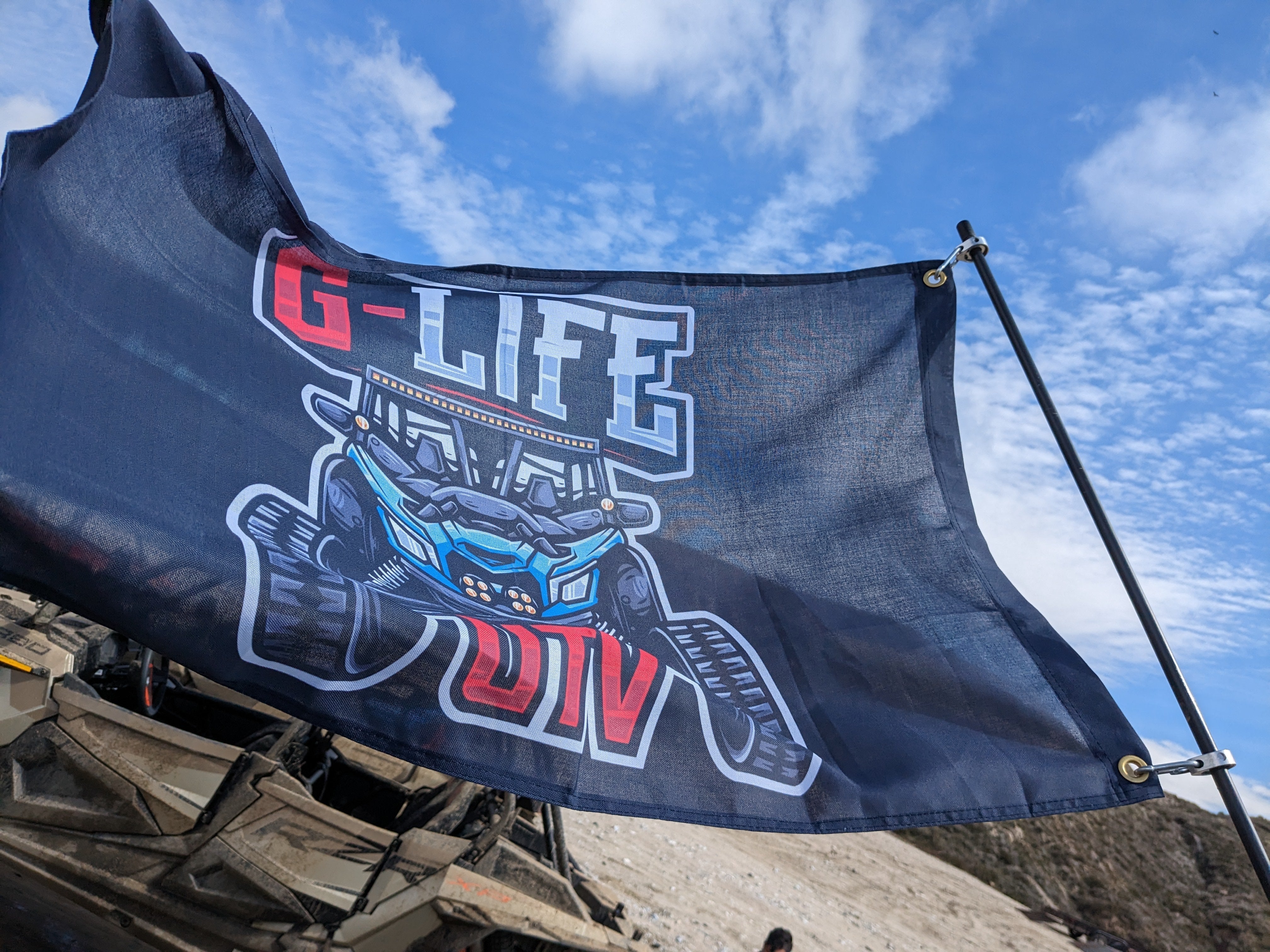 G Life UTV X3 - Whip Flag 2'x3'