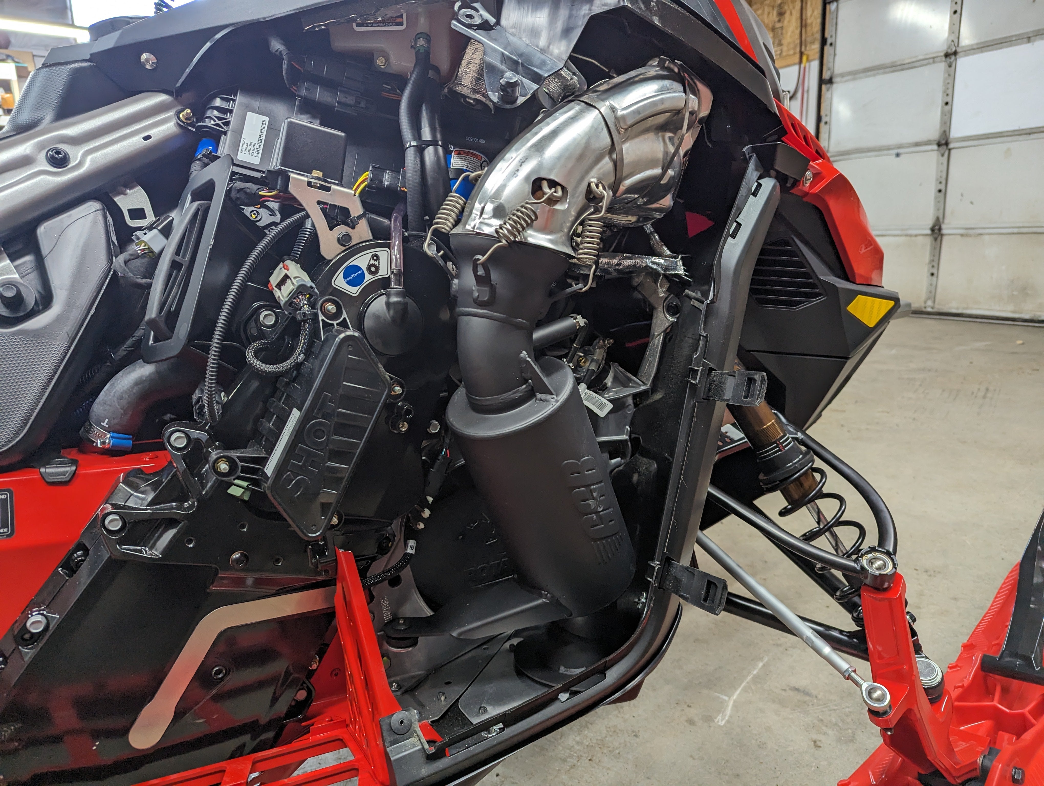 2023-2026 LYNX 850 E-TEC TURBO R Mountain Muffler