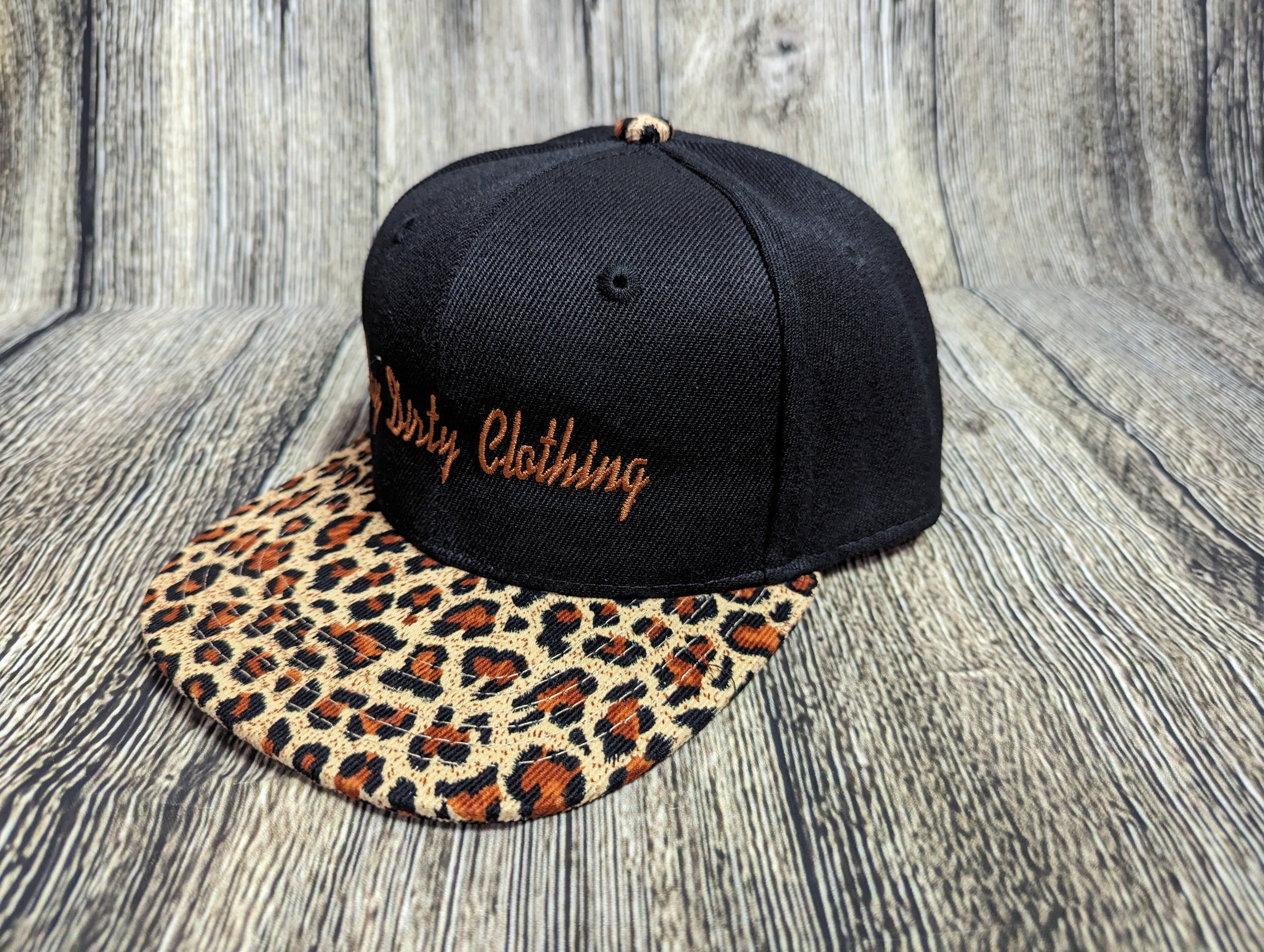 Stay Dirty Clothing - Leopard Print Snapback Hat