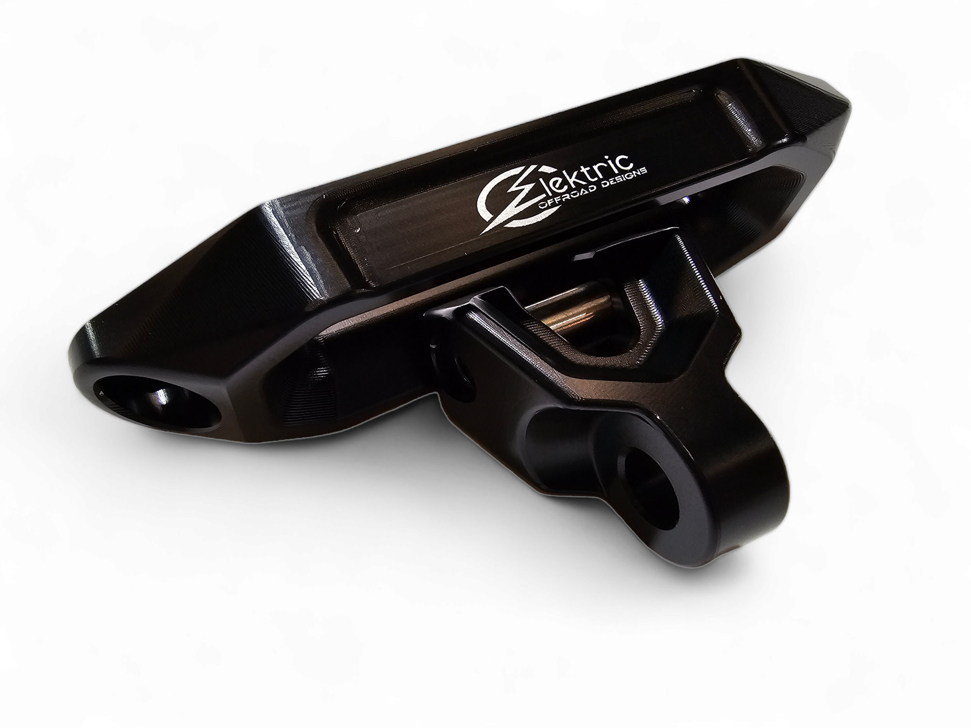 Elektric Offroad Designs UTV Winch Fairlead and Hook (Black)