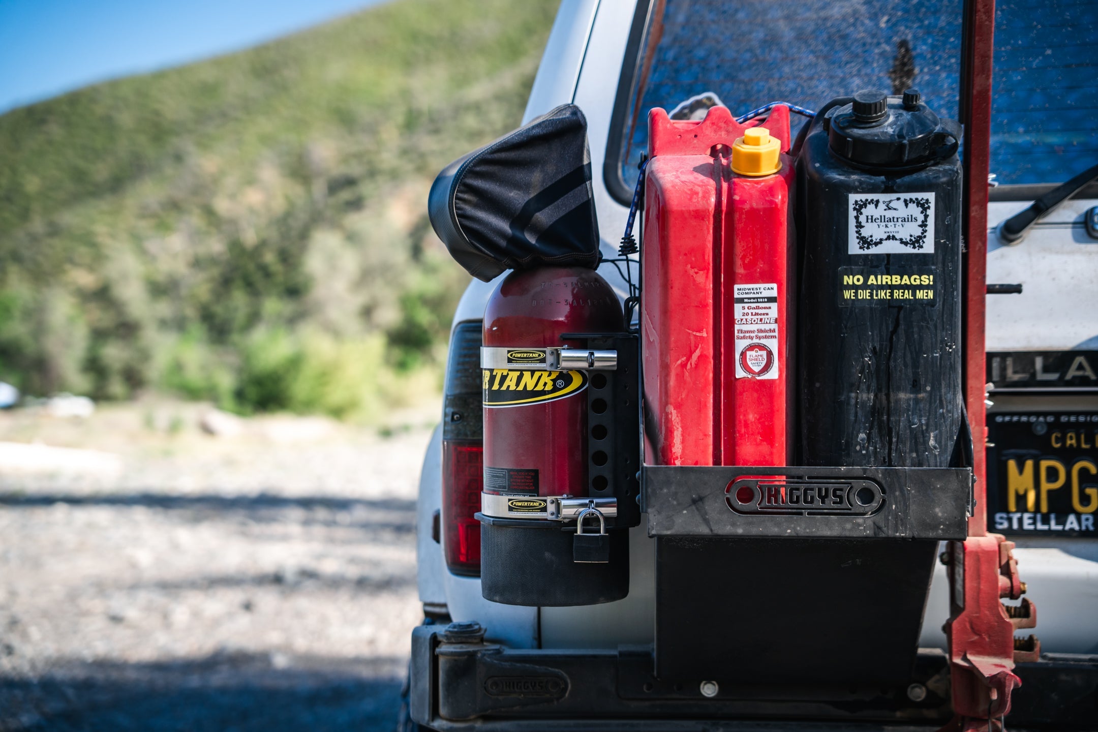 CO2 Tank COMP2 Bracket 10 lb. 15 lb. 6.9 in. Diameter Power Tank