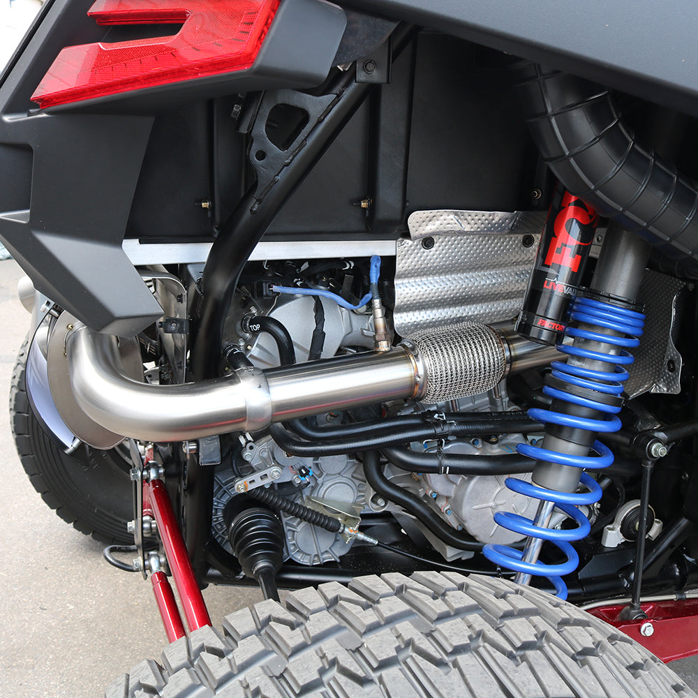 Evolution Powersports - Exhaust - Polaris Captain's Choice Exhaust for RZR Turbo R/Pro S & Pro XP