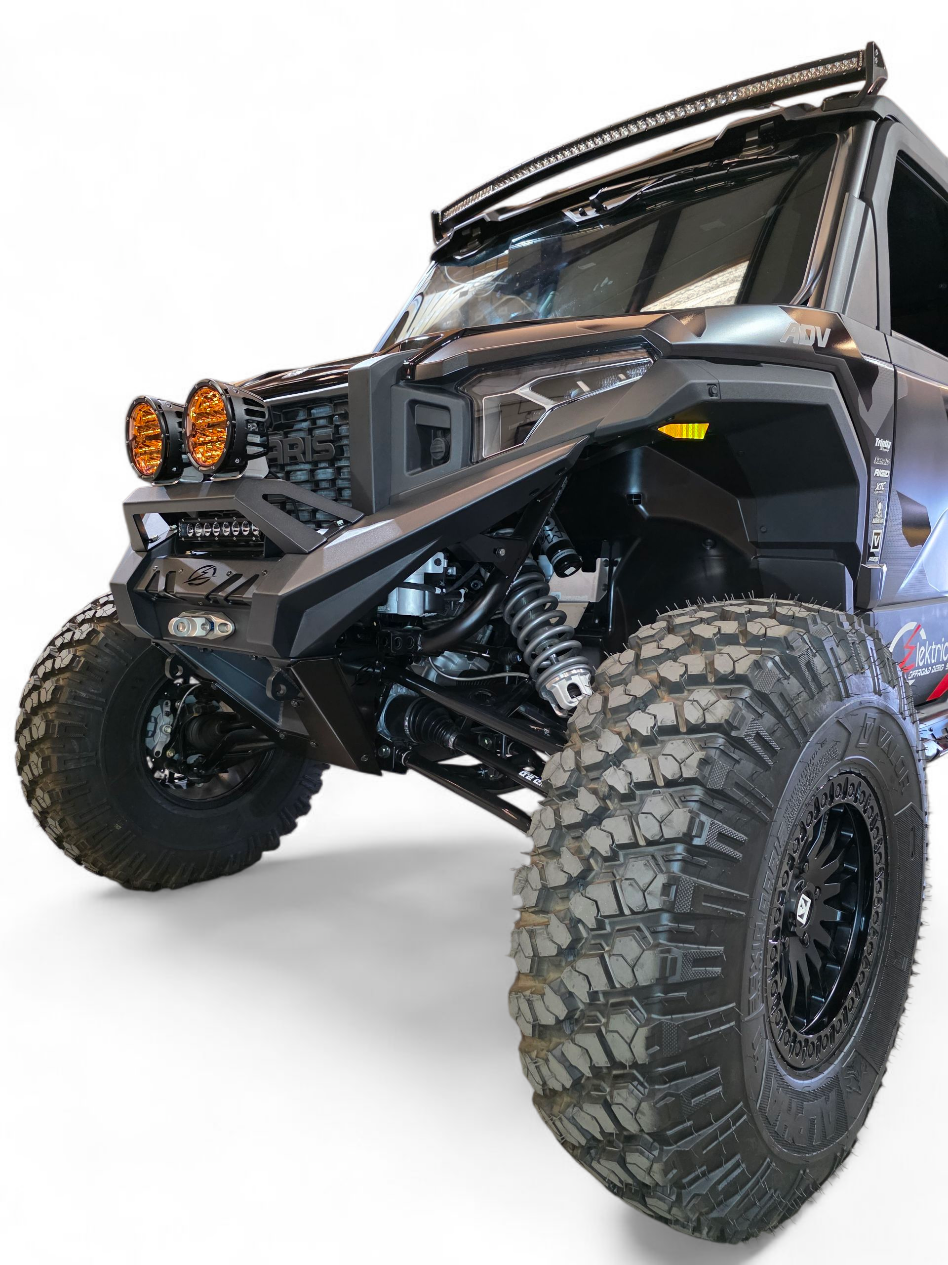 2024+ Polaris Xpedition HDX Front Winch Bumper (Standard Small Hoop)