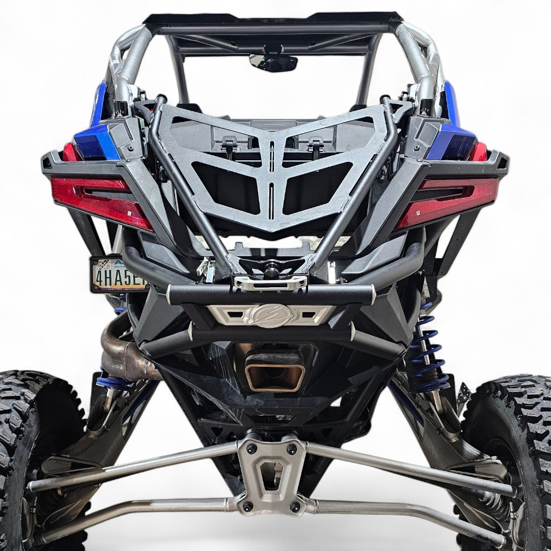 2022+ Polaris RZR Pro R Amp Rear Tire Rack Rear Bumper Combo