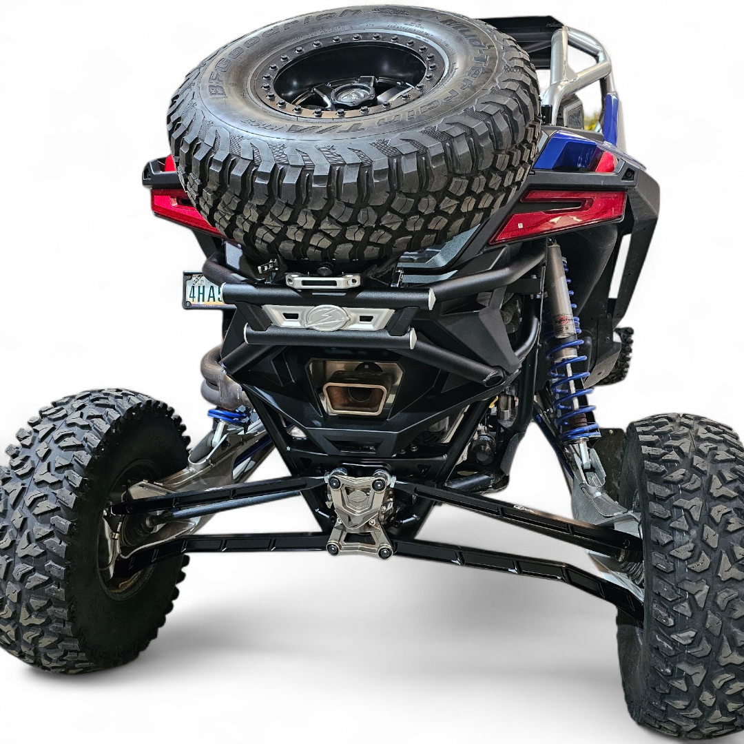 2022+ Polaris RZR Pro R/ Turbo R Amp Rear Tire Rack Rear Bumper Combo