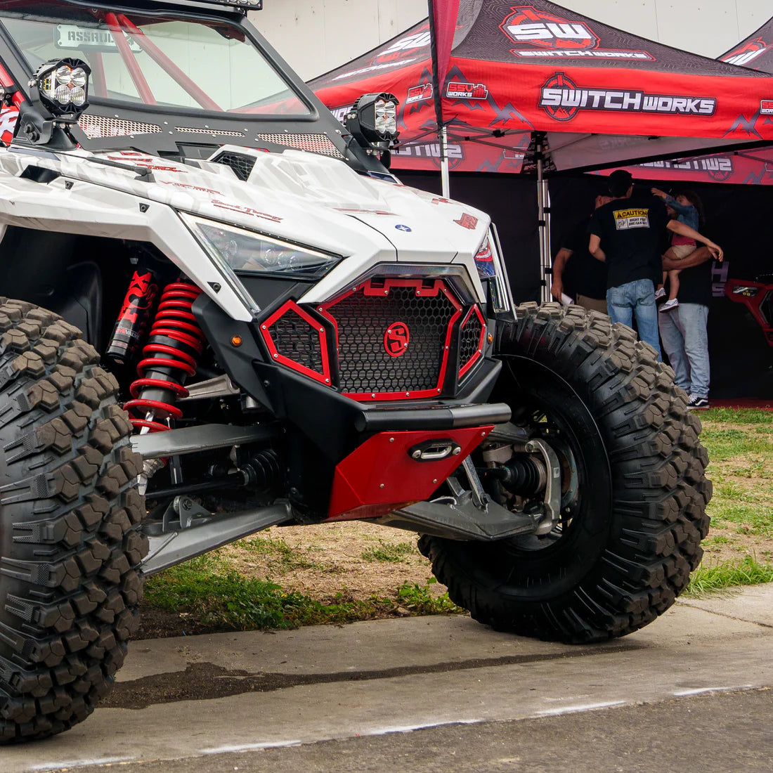 Polaris RZR Pro R/Pro S/Turbo R Single Tube Front Bumper with Winch Mount