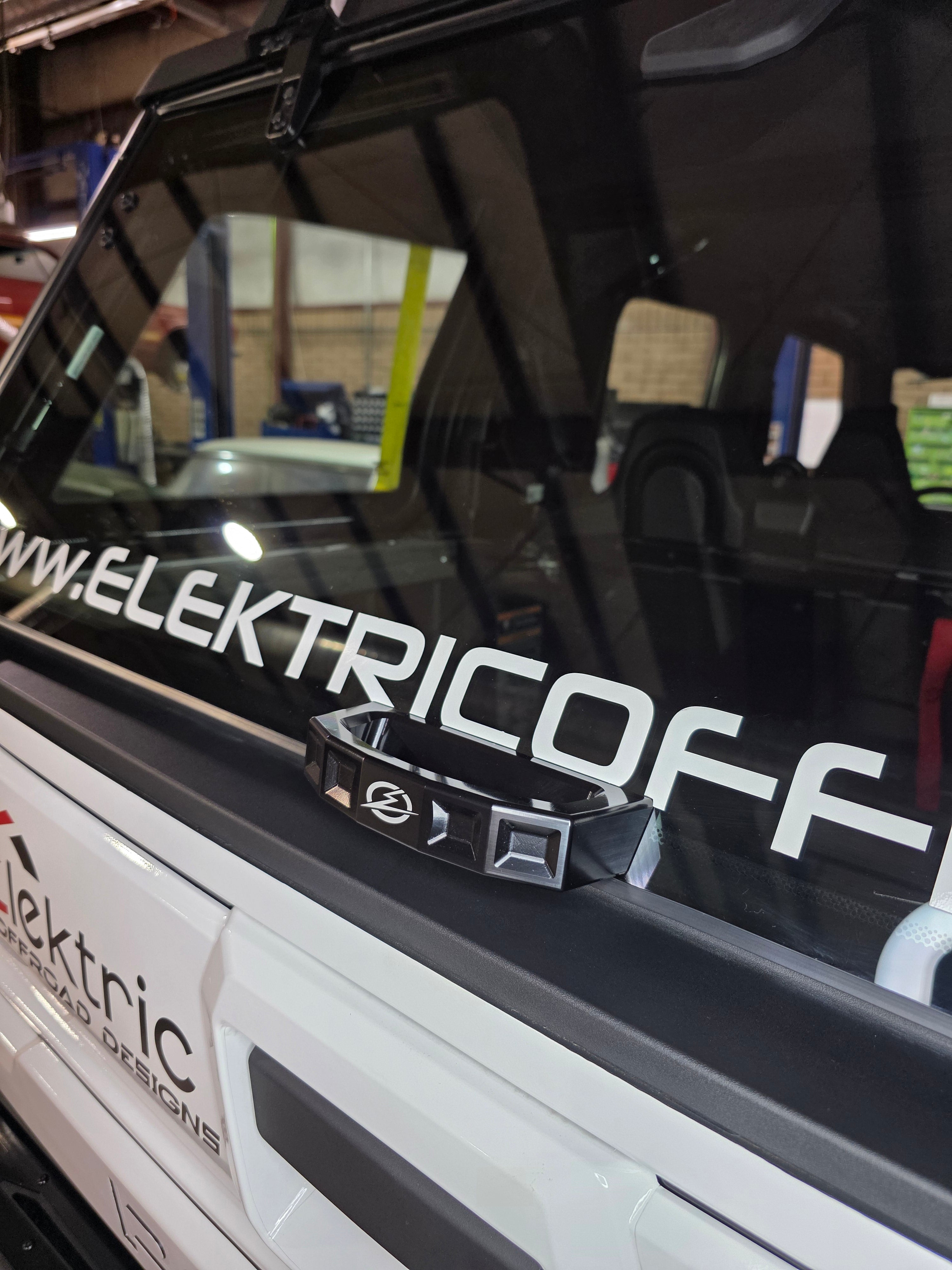 2024+ Polaris Xpedition Rear Glass Handle (Anodized Black)