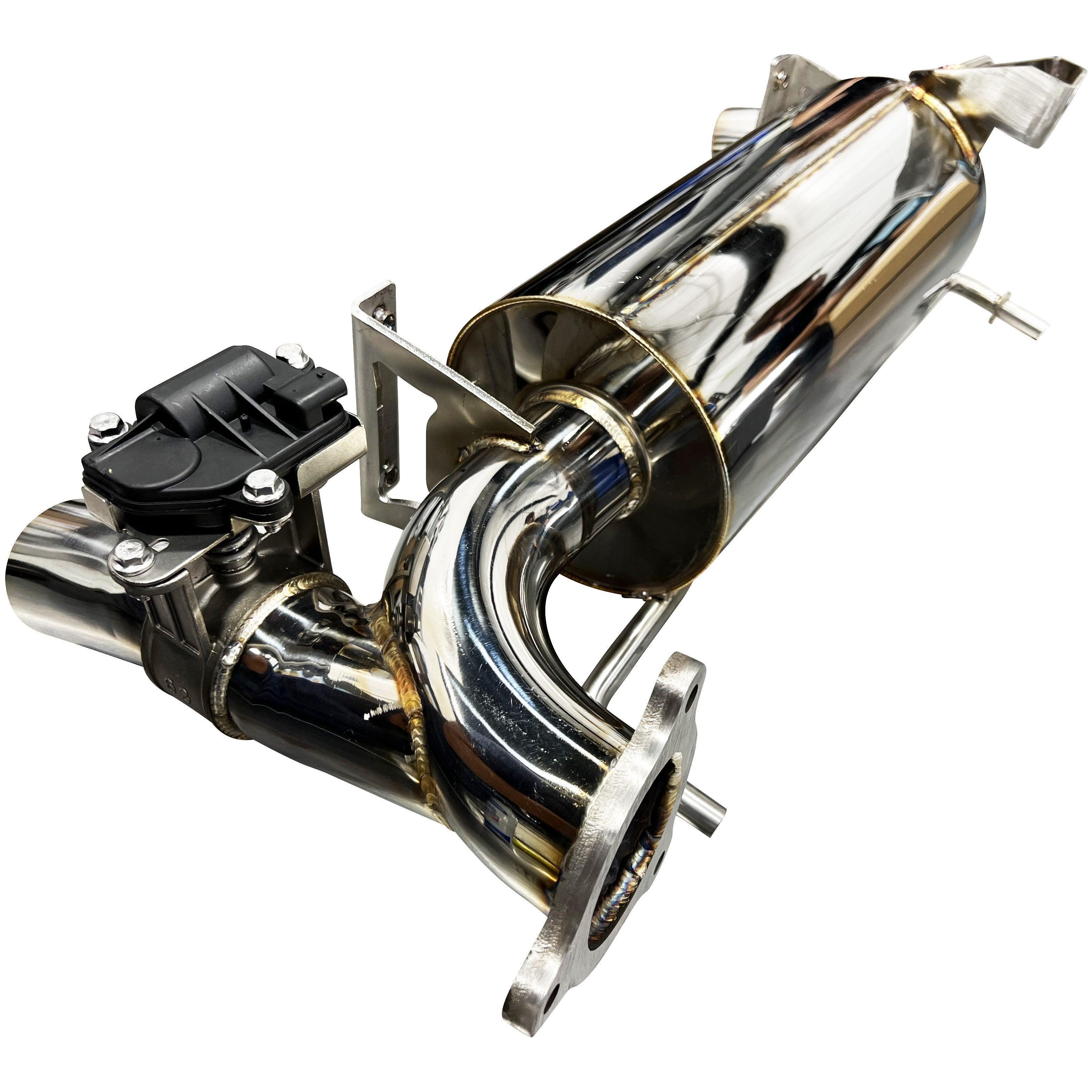 RPM SxS RZR PRO XP & Turbo R E-Valve Muffler - Dual Tip Captains Choice Exhaust - 2020-2024 PRO XP & TURBO R - RPM SXS