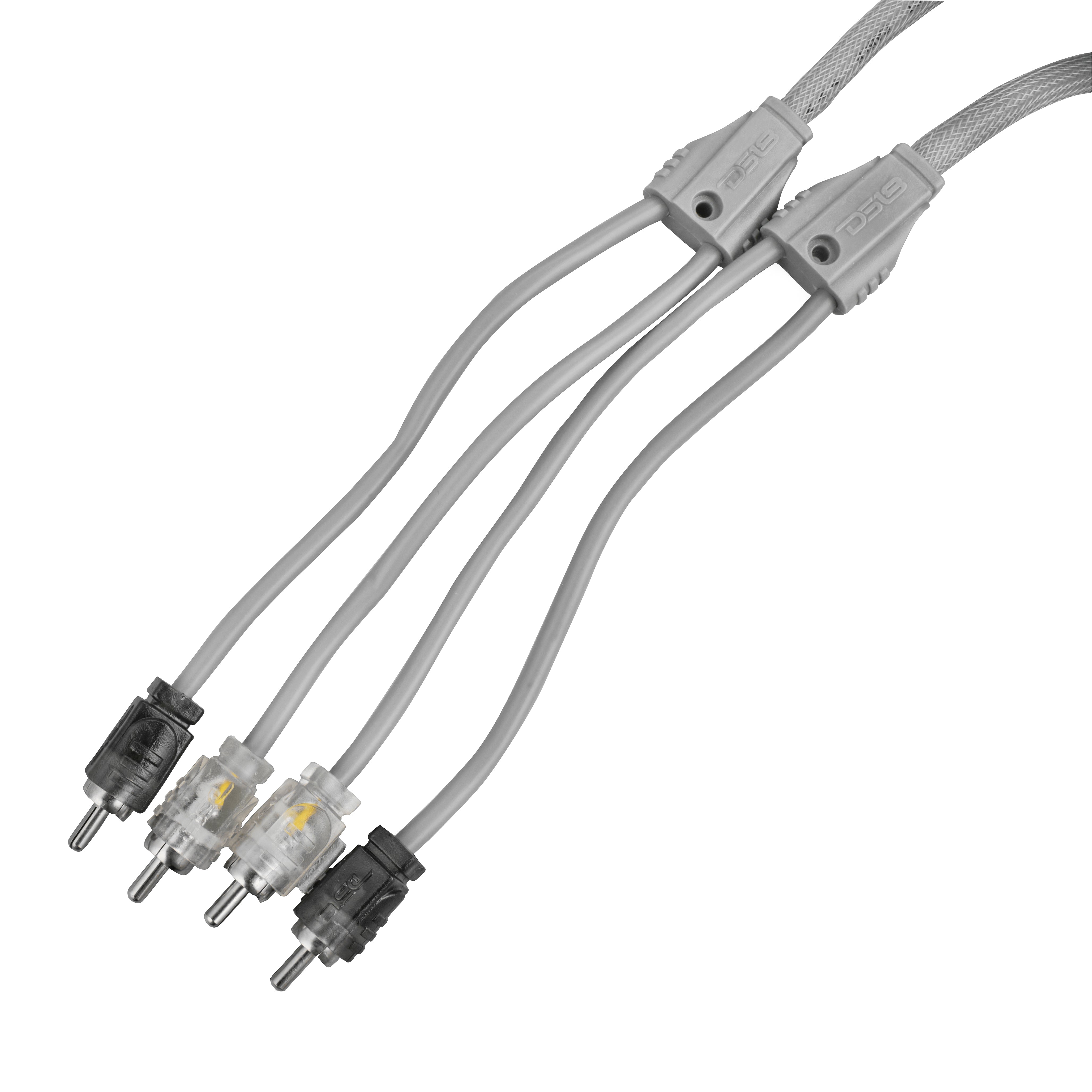 Level 2 RCA 100% Copper OFC 16 Feet - SILVER