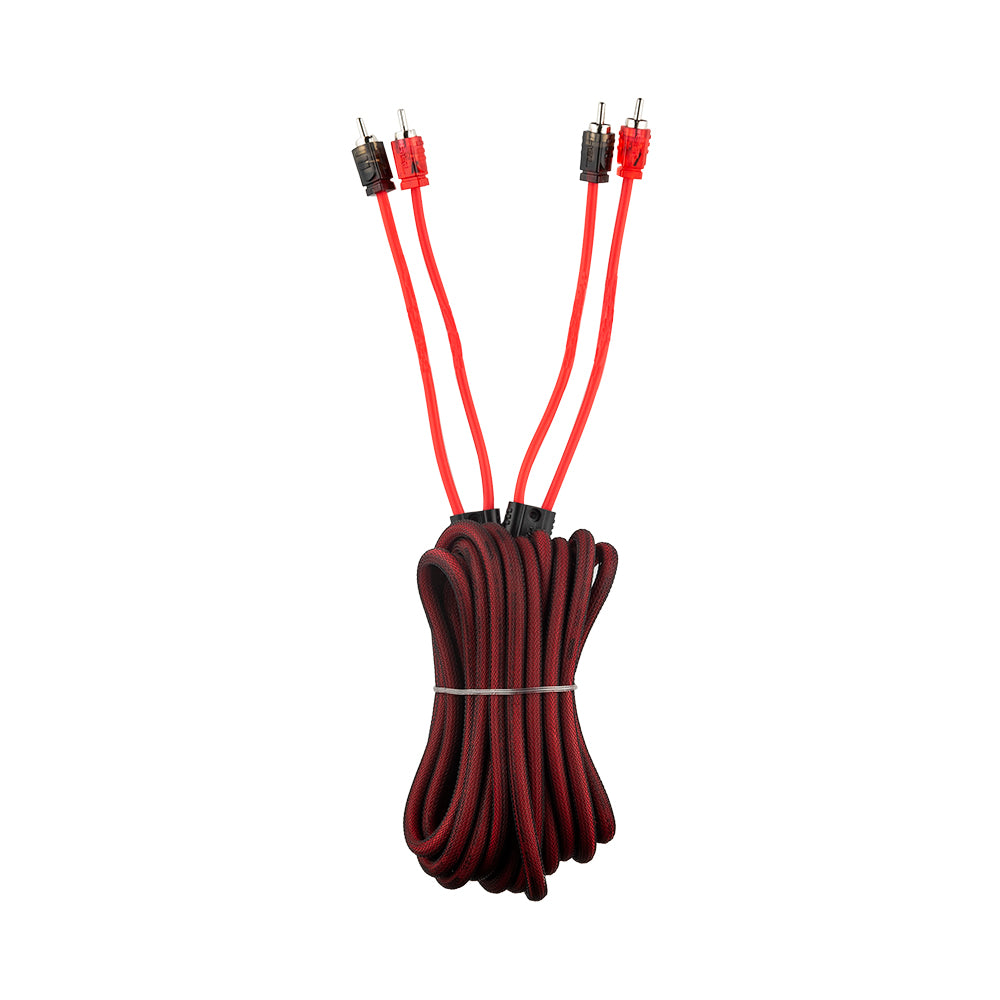 Level 2 RCA 100% Copper OFC 20 Feet - RED