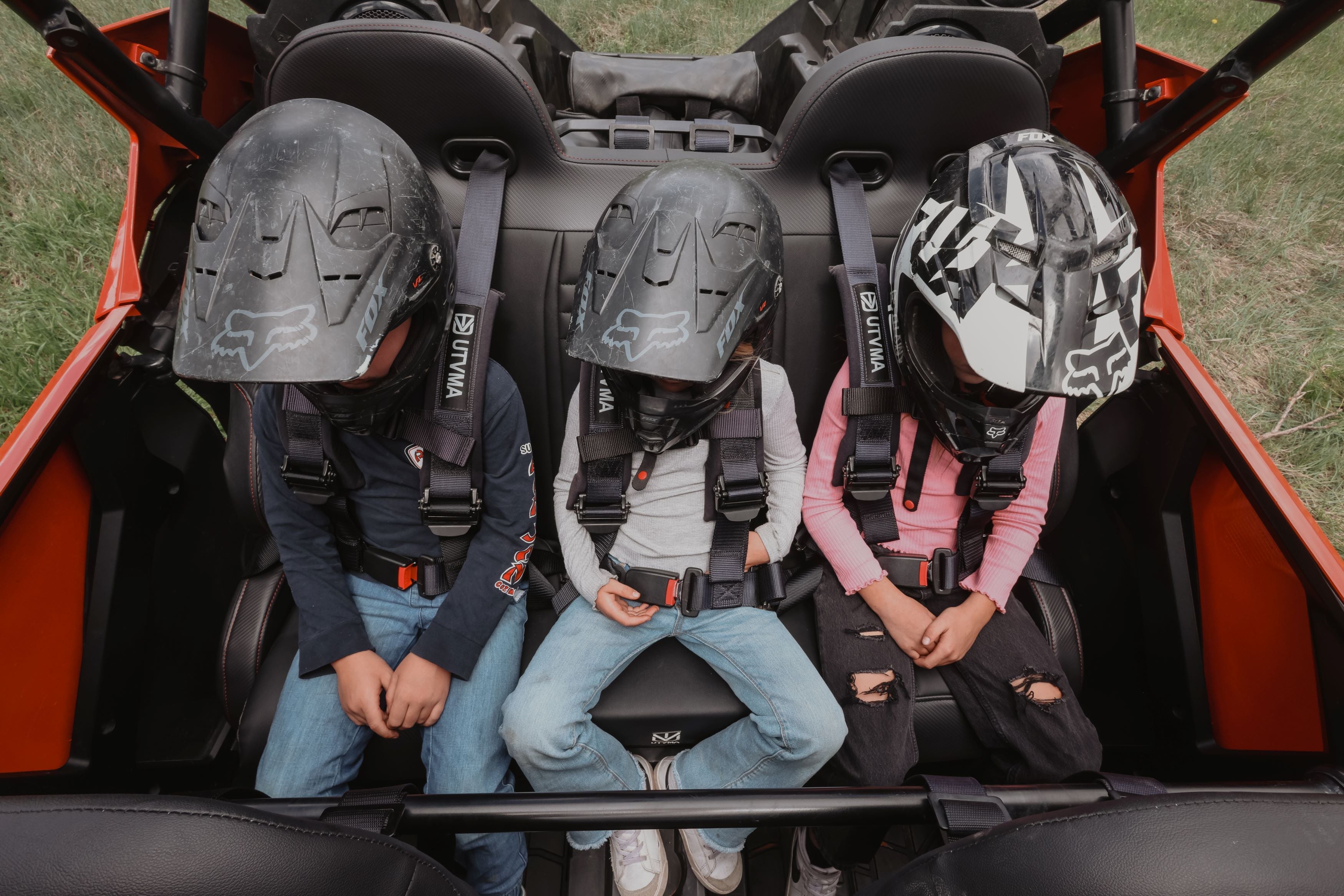 RZR 4 PRO (Turbo R, Pro R, Pro) Rear Bench Seat W Harnesses (2020-2024)