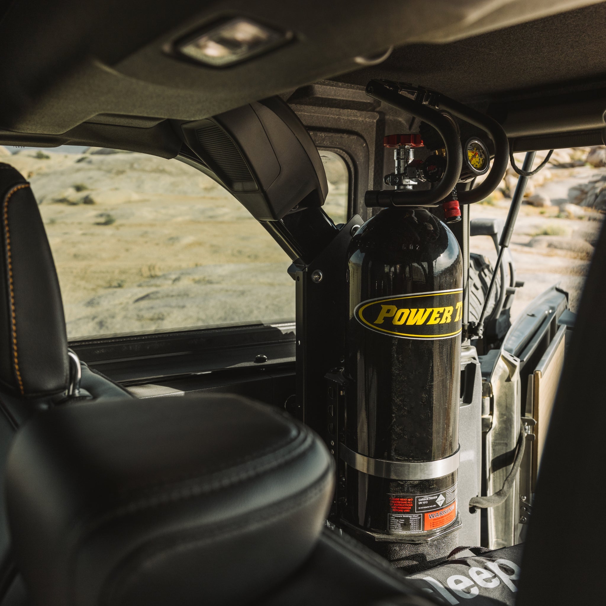 4 Door Bronco Plate - Power Tank or Propane Tank mount (6th Gen 2021+)