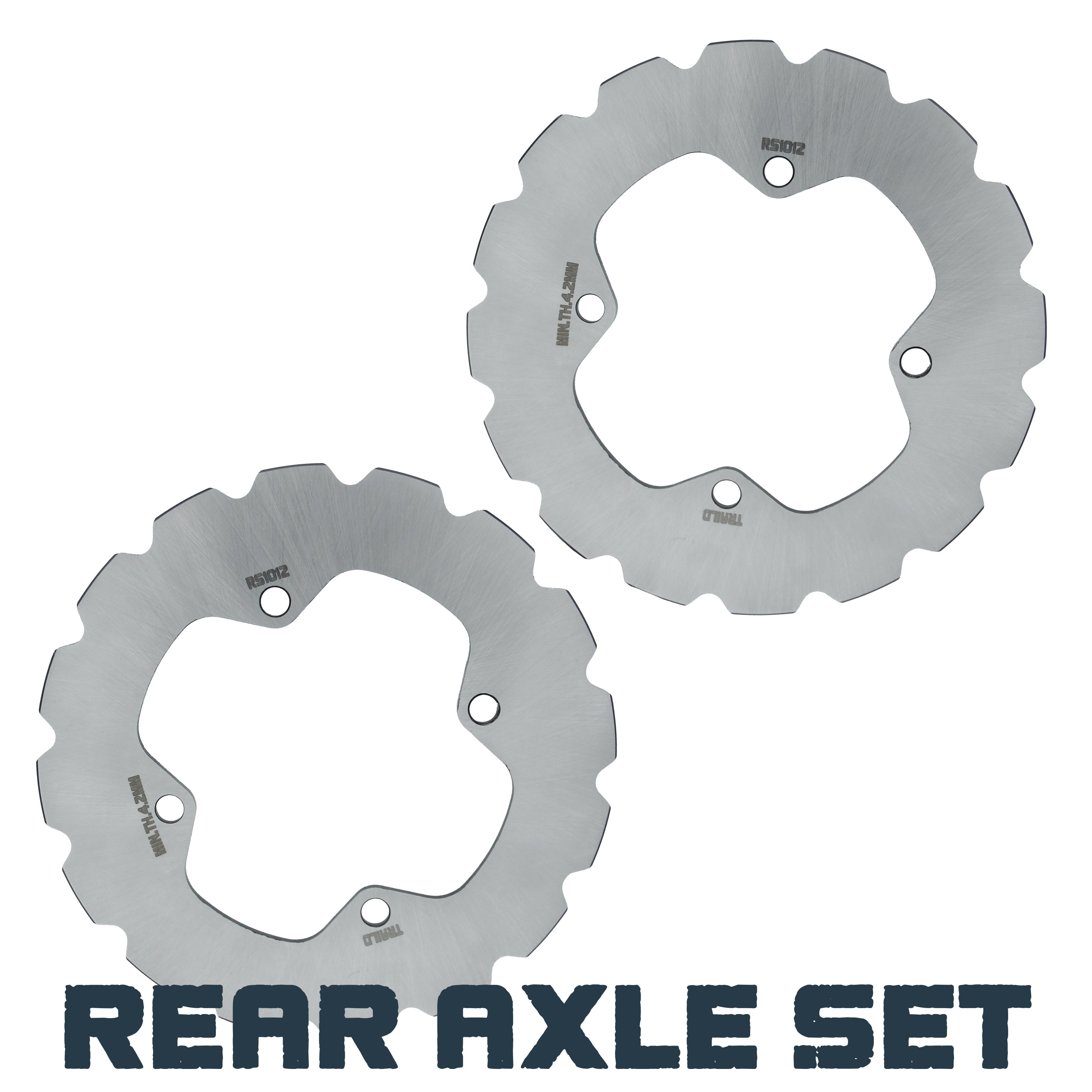Polaris Ranger XP 1000 / XP Kinetic 2021-2027 Ridge Rider Disc Brake Rotor Kit