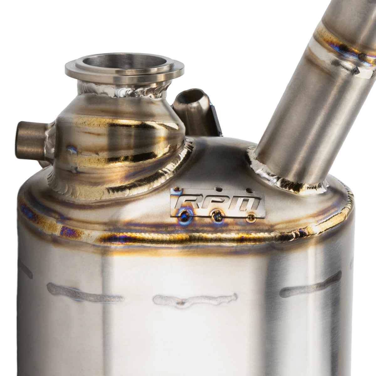 RPM Polaris RMK & VR1 Patriot Boost Q-Muf Chambered Titanium Muffler