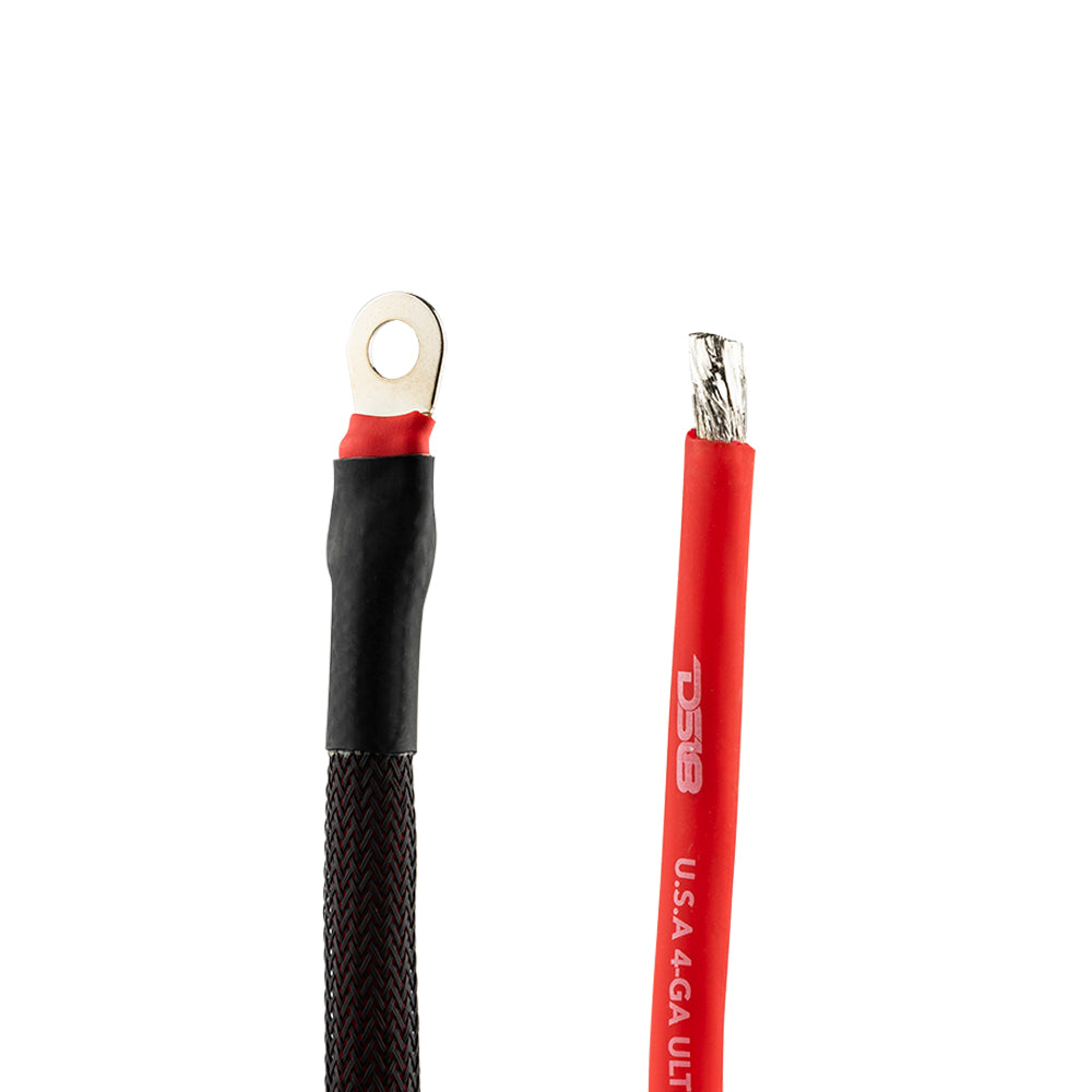 4-GA RYDER OFC Amplifier Installation Kit for Harley Davidson - RED