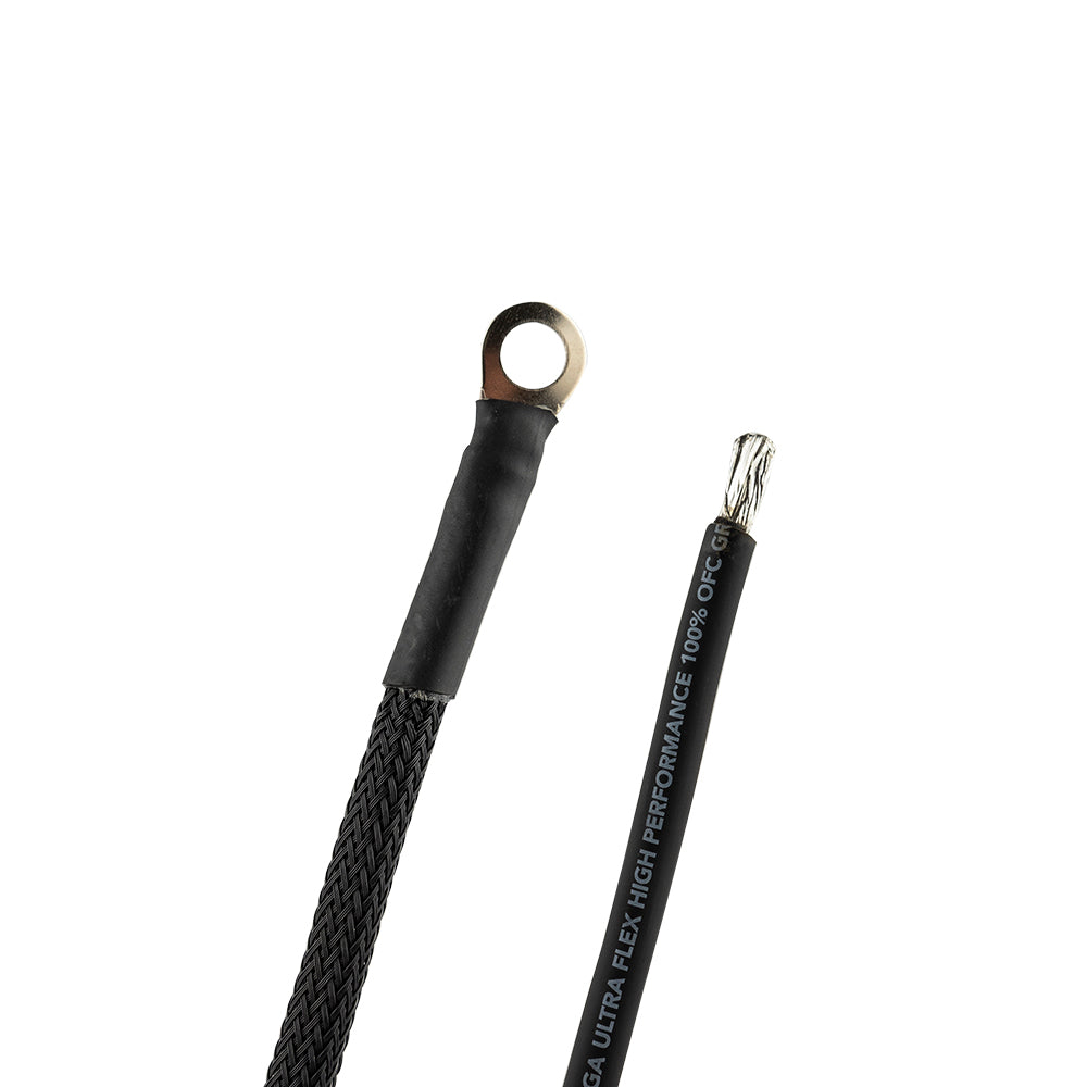 8-GA Ryder OFC Amplifier Installation Kit for Harley Davidson - RED