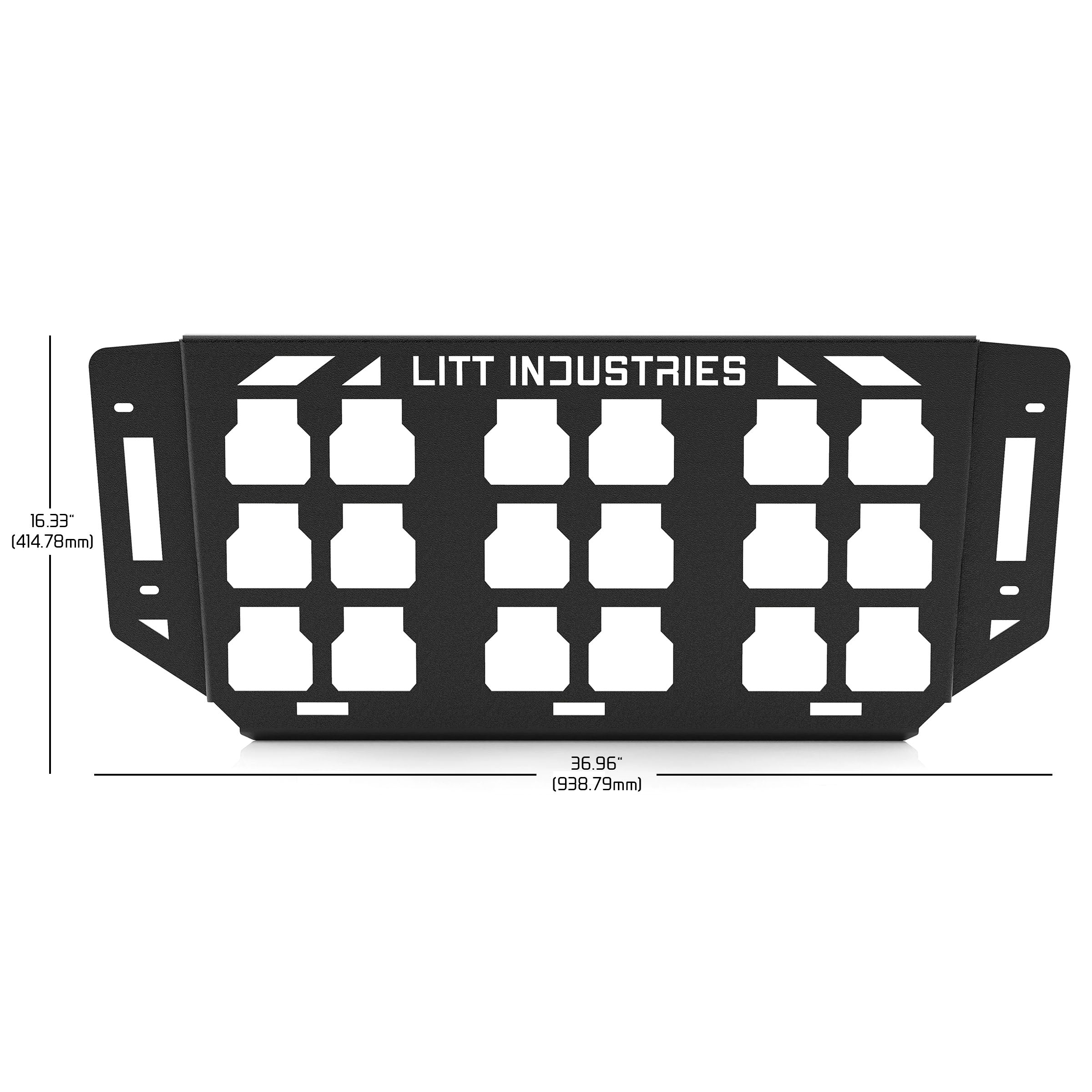 HD Triple Milwaukee Packout Mount RZR 900 or 1000S