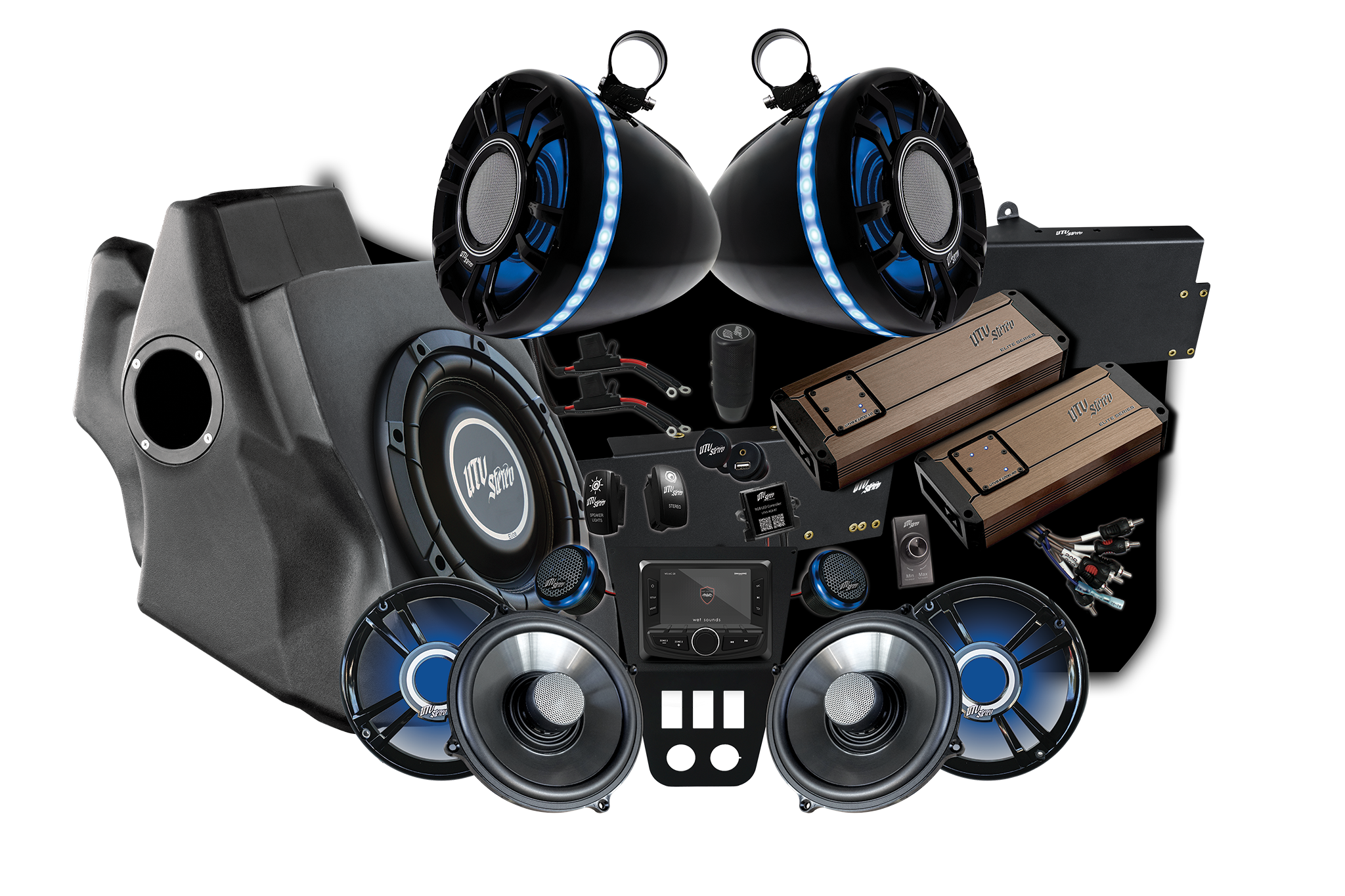 RZR® Pro Series Elite Stage 7 Stereo Kit | UTVS-PRO-S7-E