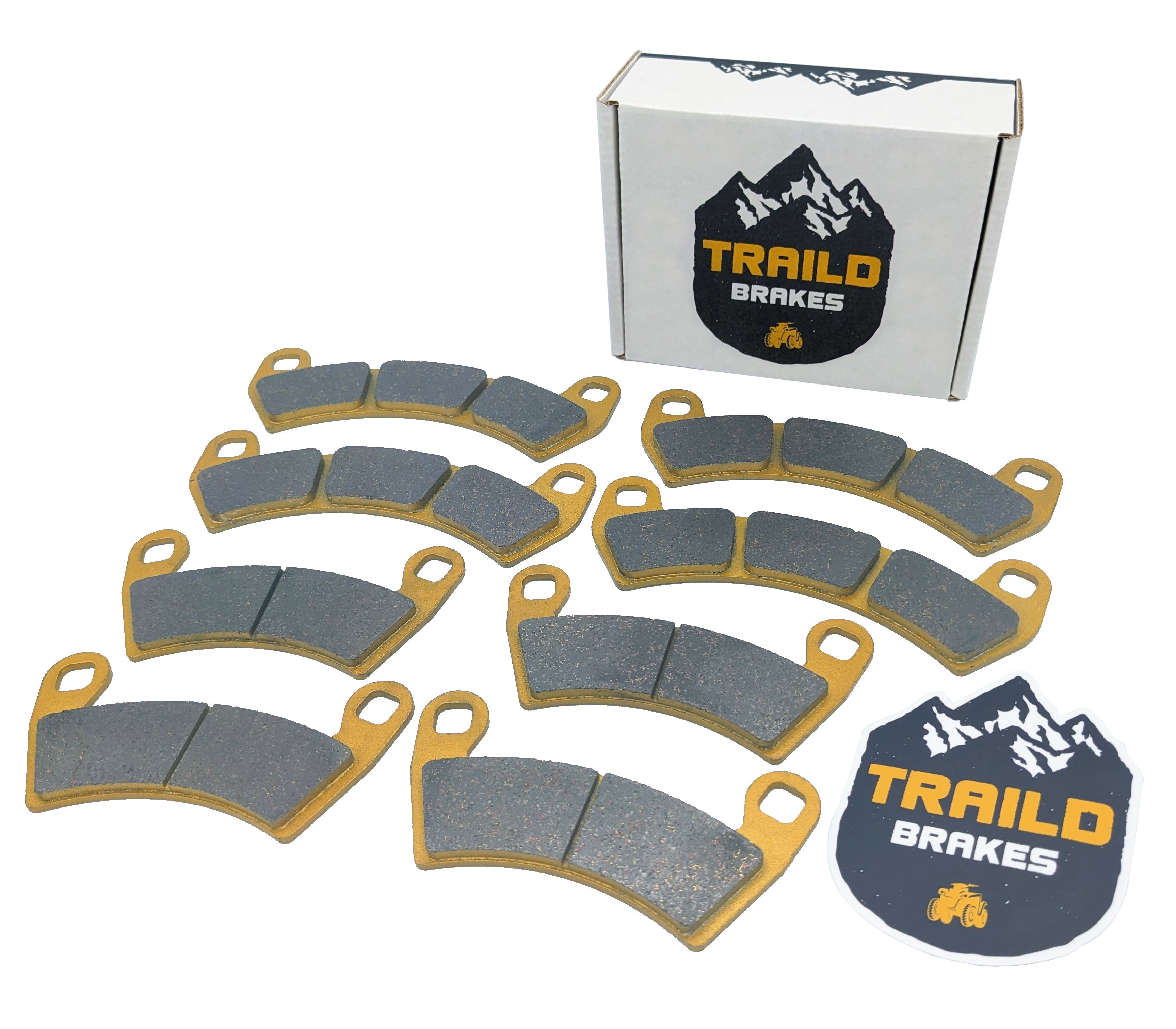 Polaris RZR XP TURBO/XP 4 TURBO/PRO XP/PRO XP 4/Turbo S 2016-2026 Ridge Rider Rotor and Pad Kit