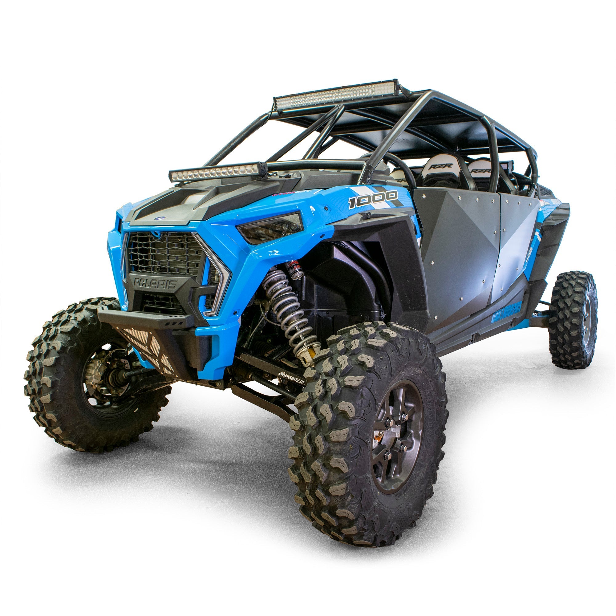 RZR XP 1000 front bumper installed on vehicle