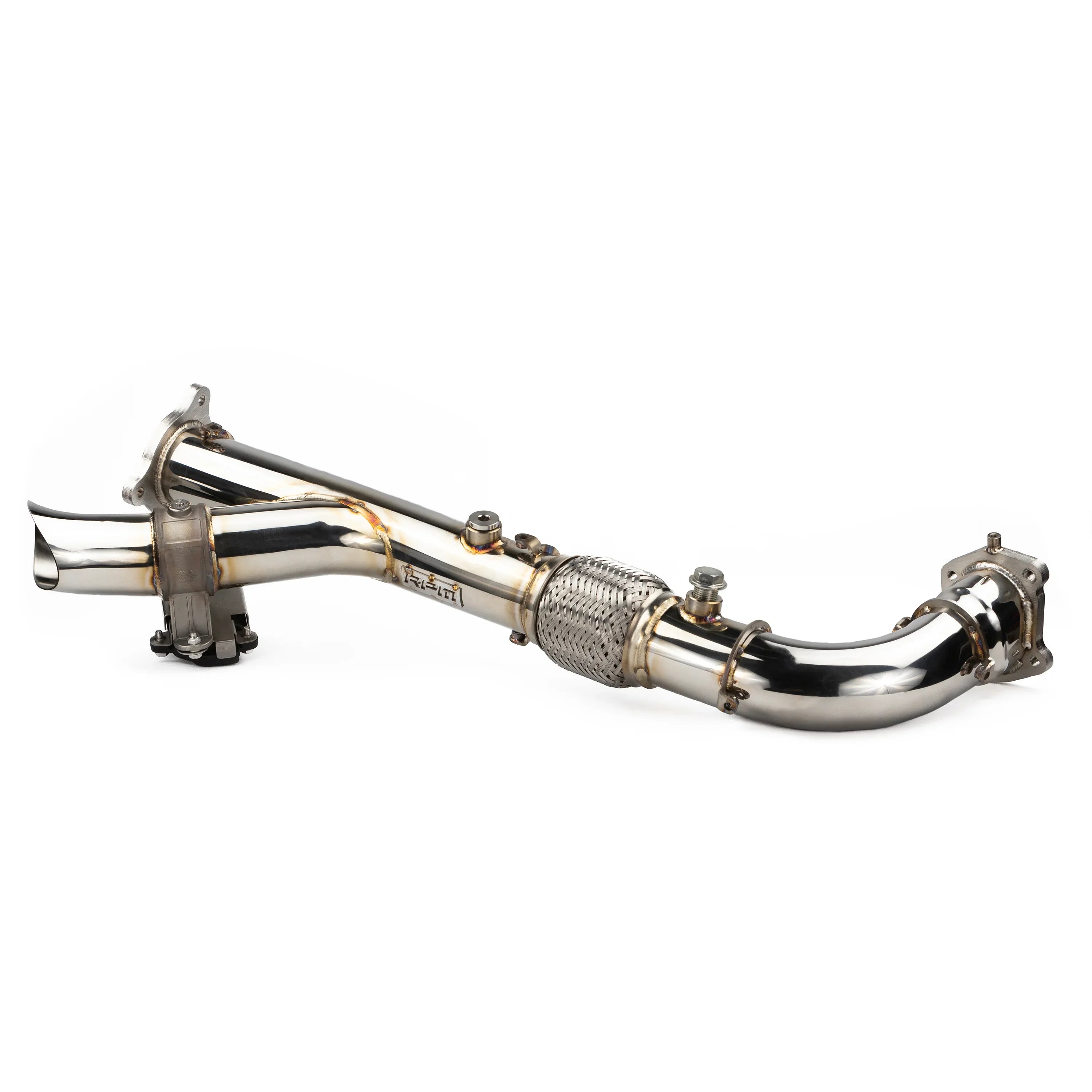 RPM SxS RZR XPT Turbo Pro Xp & Turbo R 2.5" Captains Choice Electric Side Dump E-Valve Exhaust - RPM SXS