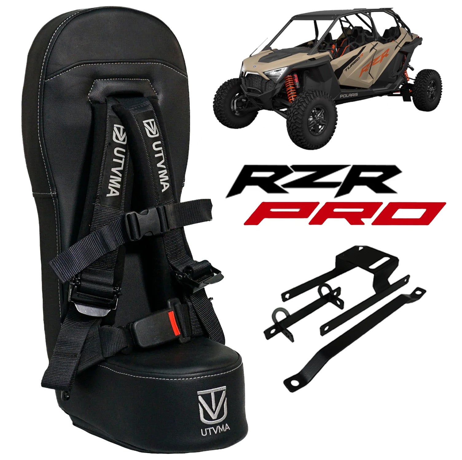 RZR 4 Turbo R Rear Bump Seat (2020-2025)